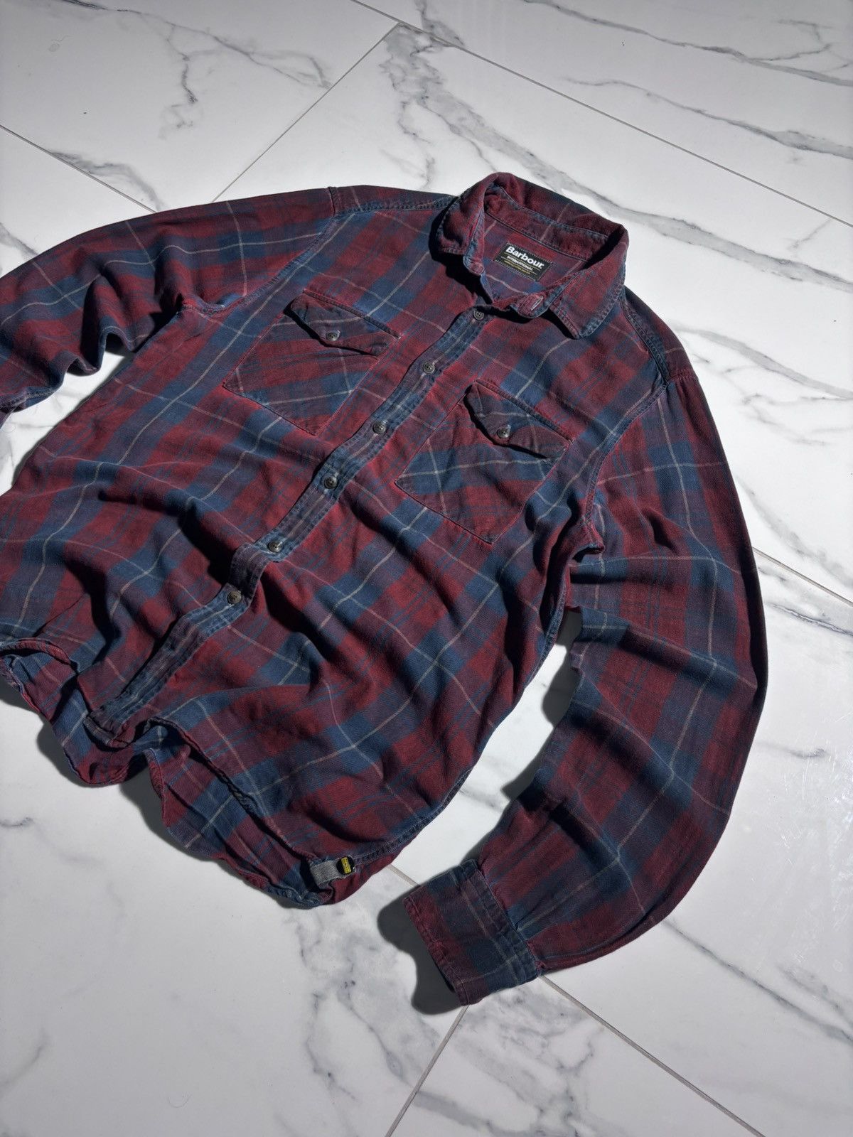 Barbour Barbour International Shirts Plaid Pocket Cargo Checkered Size US M / EU 48-50 / 2 - 2 Thumbnail