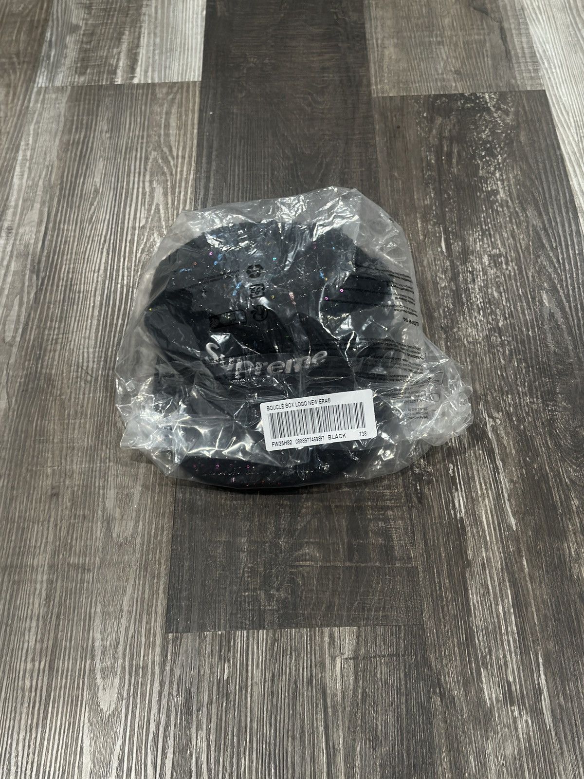 Supreme Supreme Bouclé Box Logo New Era 'Black Size ONE SIZE - 1 Thumbnail