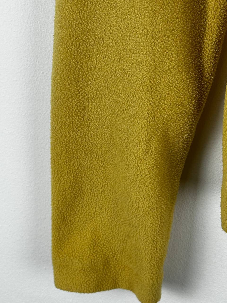 Moncler × Vintage Moncler Vintage Yellow Fleece Full Zip Sweater Size XS / US 0-2 / IT 36-38 - 6 Thumbnail