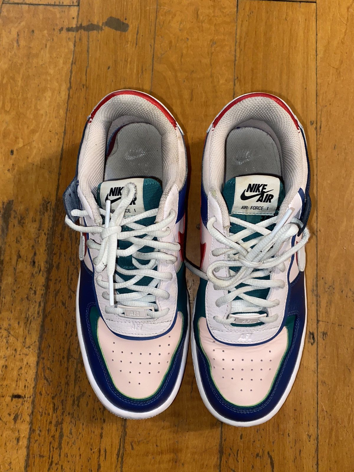 Designer × Nike air force 1 shadow mystic navy Size US 8 / EU 41 - 4 Thumbnail