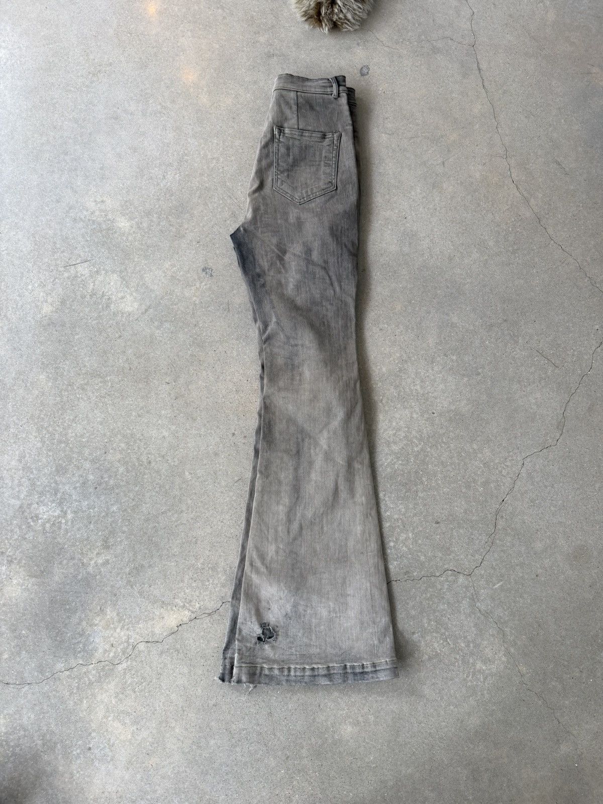 Rick Owens Rick Owens Mineral Wash Bolan Bootcut Size US 28 / EU 44 - 2 Thumbnail
