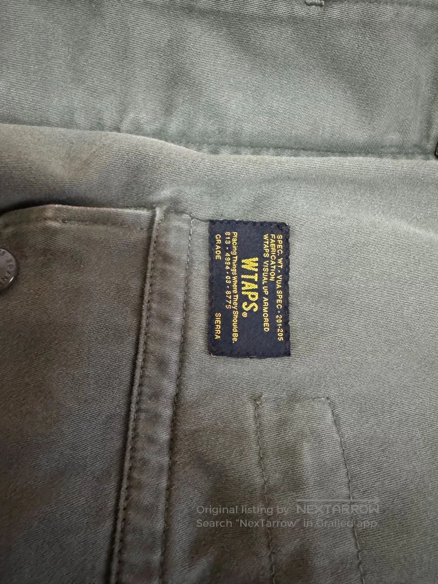 Wtaps WTAPS 14AW M-64 Cotton Satin Jacket. Size US M / EU 48-50 / 2 - 3 Thumbnail