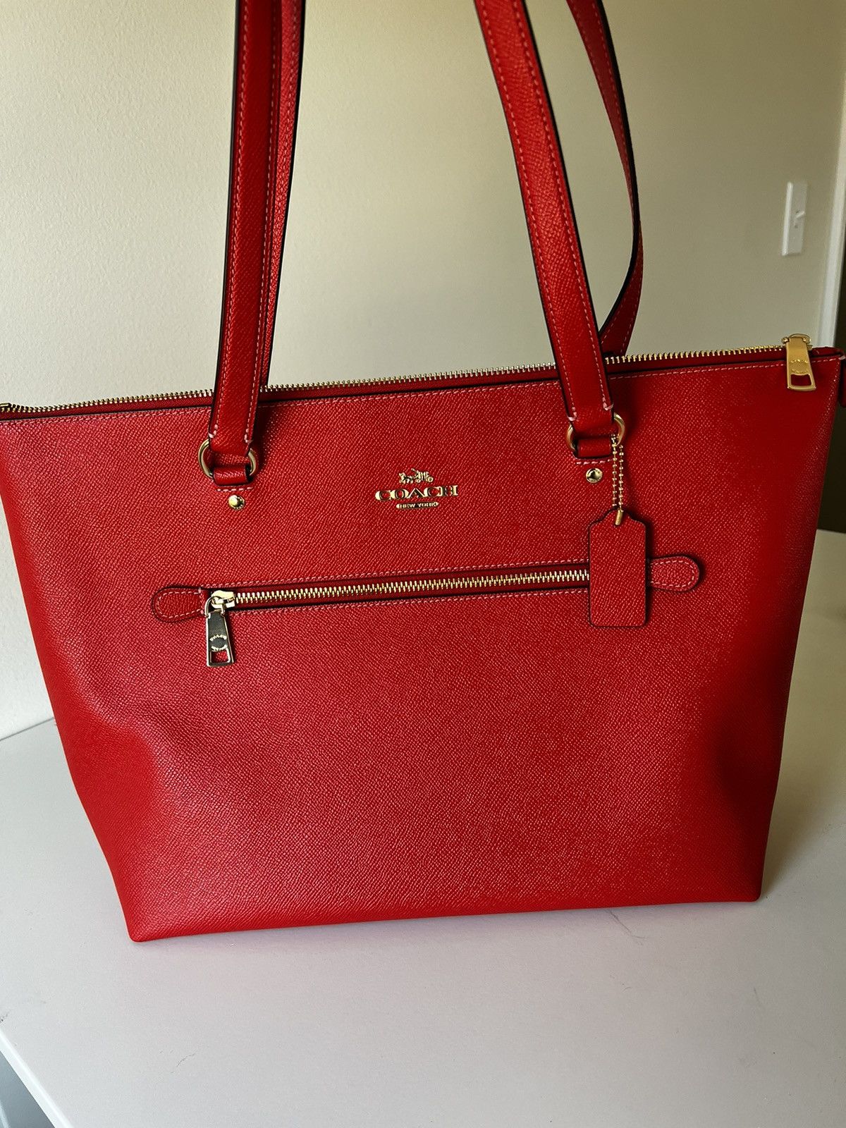 image of Red Coach Bag, Women's