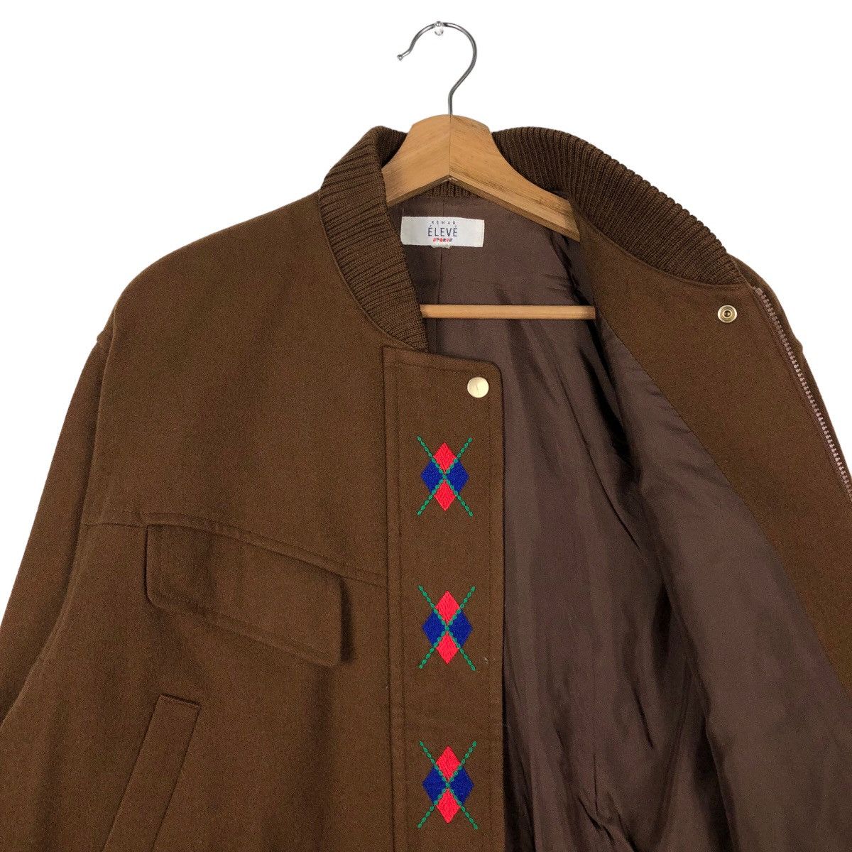 Japanese Brand 🔥Vintage Bomber Jacket Roman Eleve Japan Issey Miyake Size US M / EU 48-50 / 2 - 12 Thumbnail
