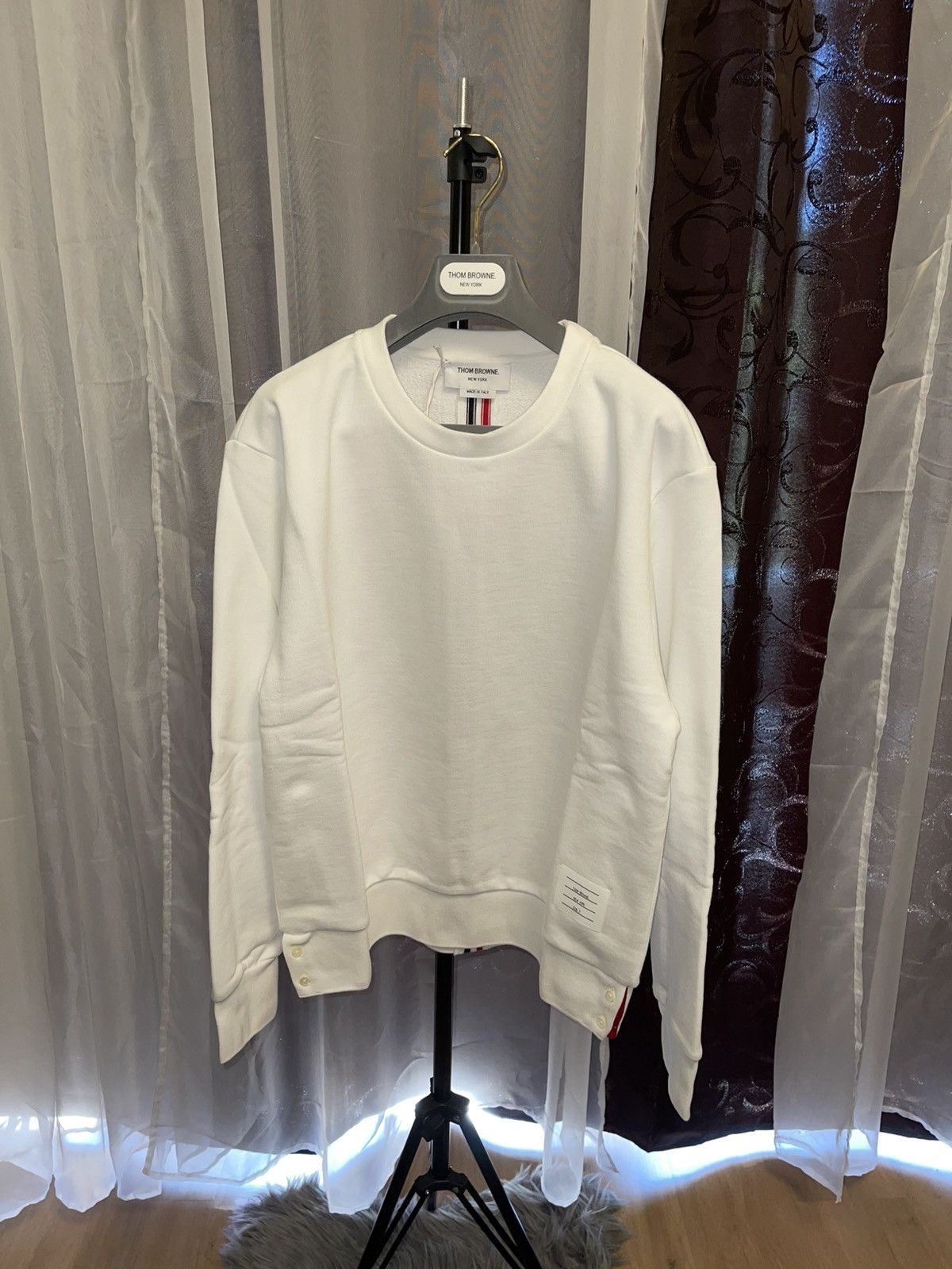 Thom Browne Thom Browne Crewneck Pullover Size US L / EU 52-54 / 3 - 1 Thumbnail