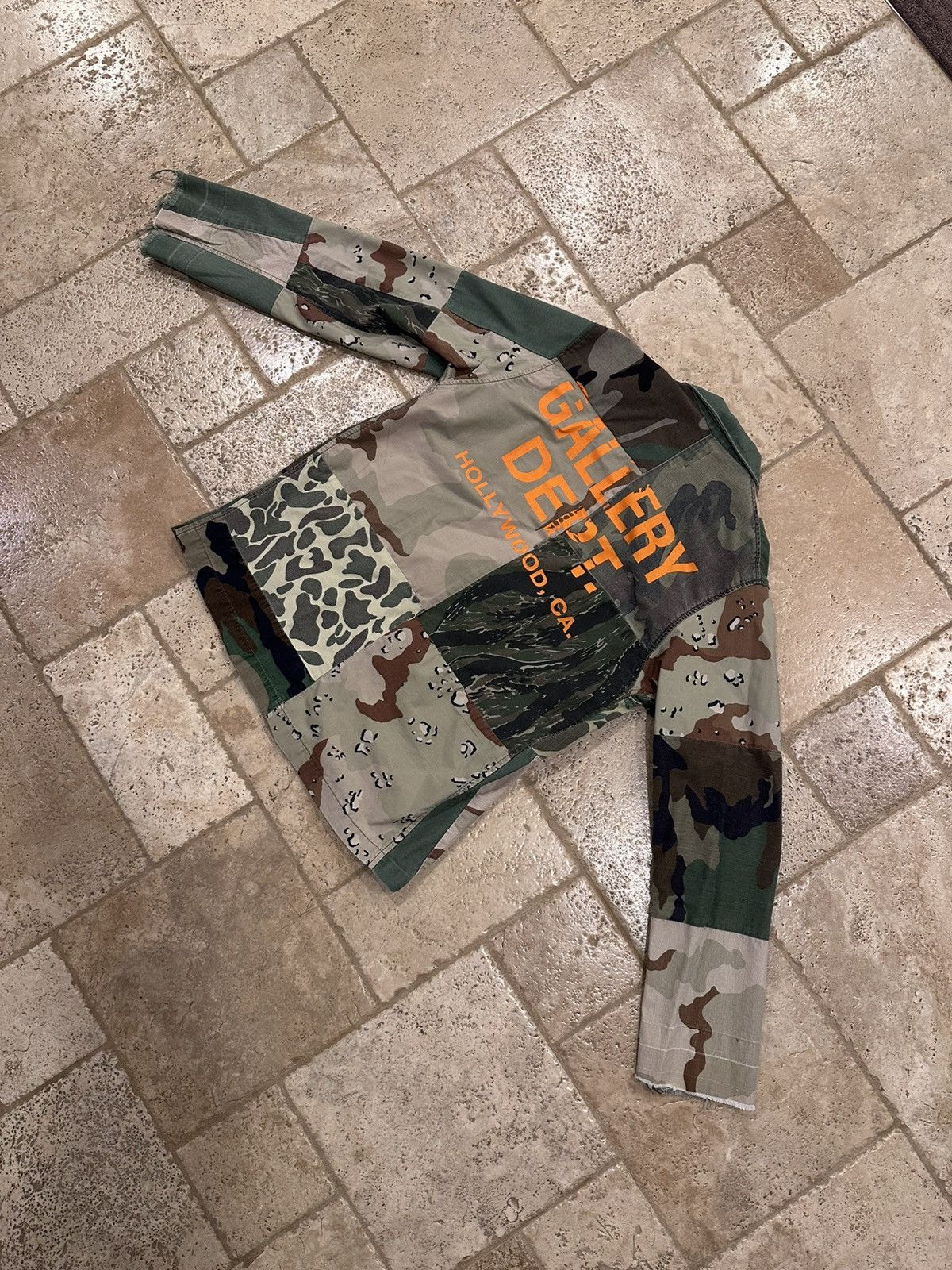 Gallery Dept. Gallery Dept Camo Print Patchwork Twill Shirt Jacket Size US M / EU 48-50 / 2 - 10 Thumbnail