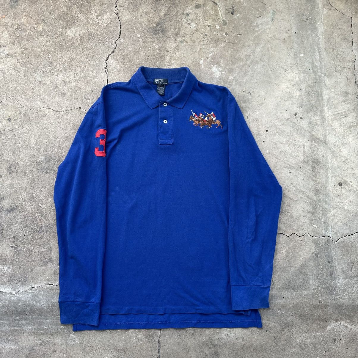 Polo Ralph Lauren Ralph Lauren big pony vintage rugby long sleeve Size US M / EU 48-50 / 2 - 1 Thumbnail