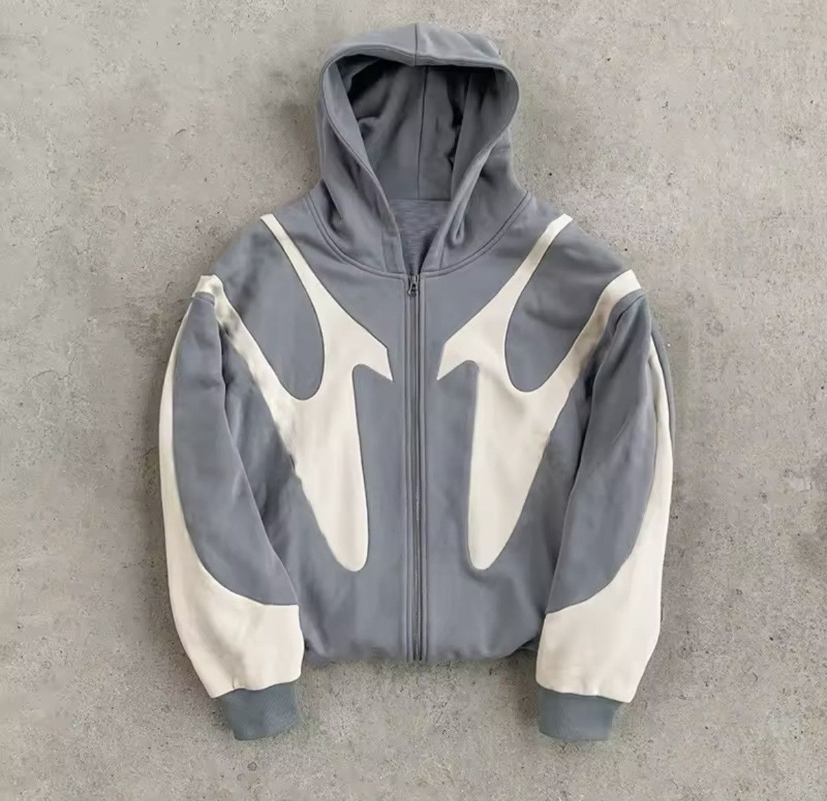 Other Grey zip up hoodie Size US XL / EU 56 / 4 - 3 Thumbnail