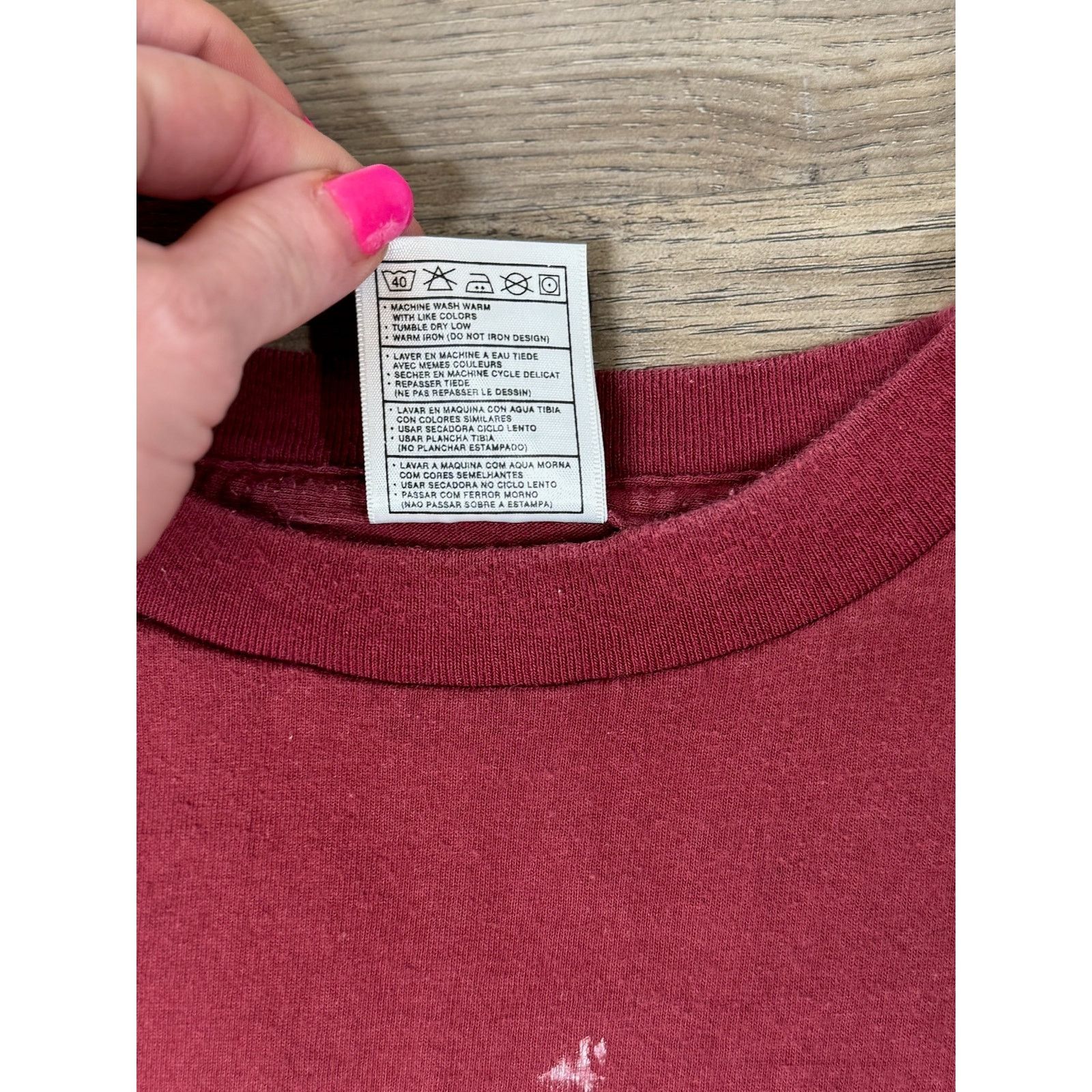Nike Vintage Nike Team Red Logo T-Shirt, XXL Size US XXL / EU 58 / 5 - 2 Thumbnail
