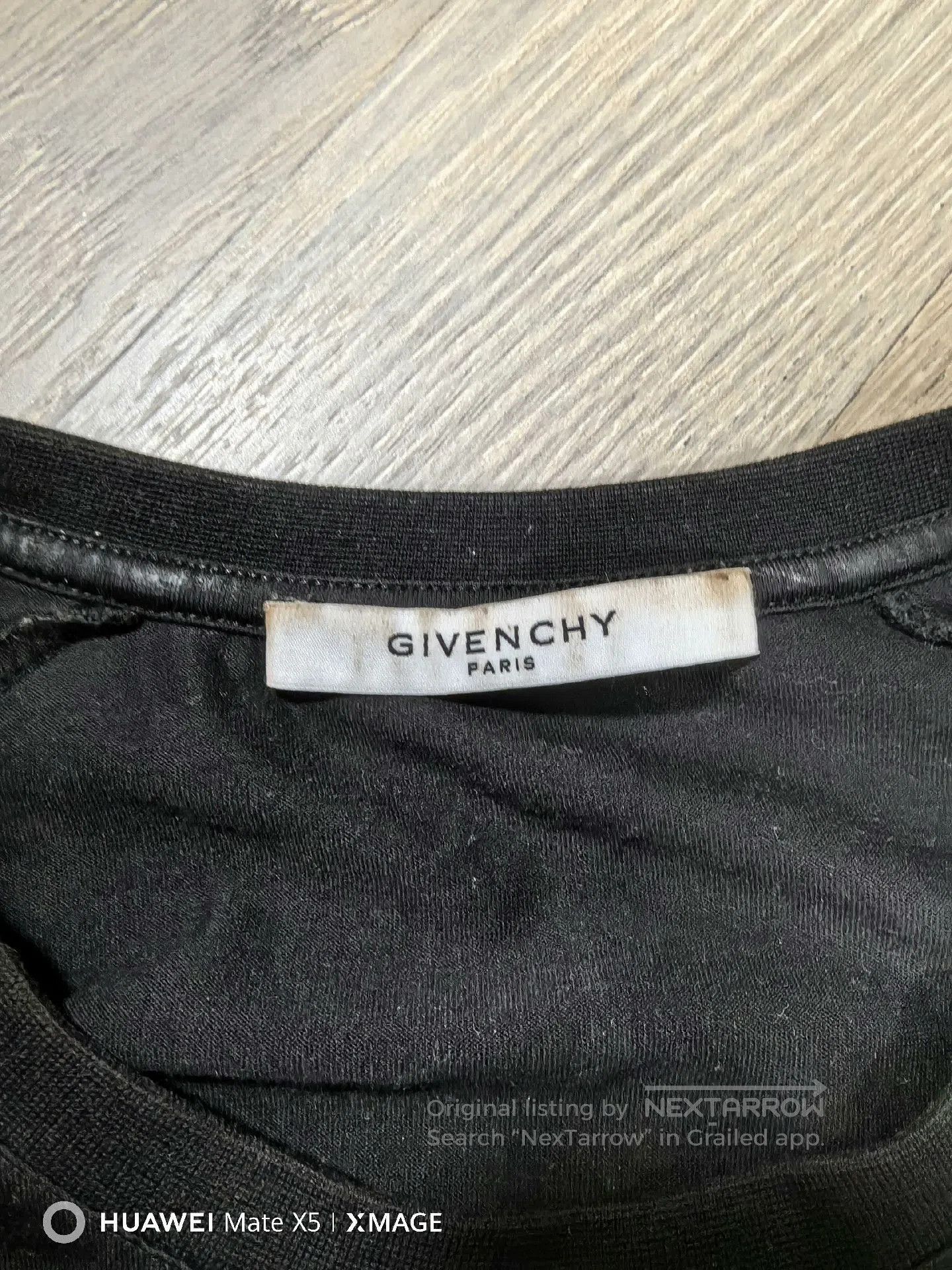 Givenchy givenchy rock logo long sleeve t. Size US L / EU 52-54 / 3 - 6 Thumbnail
