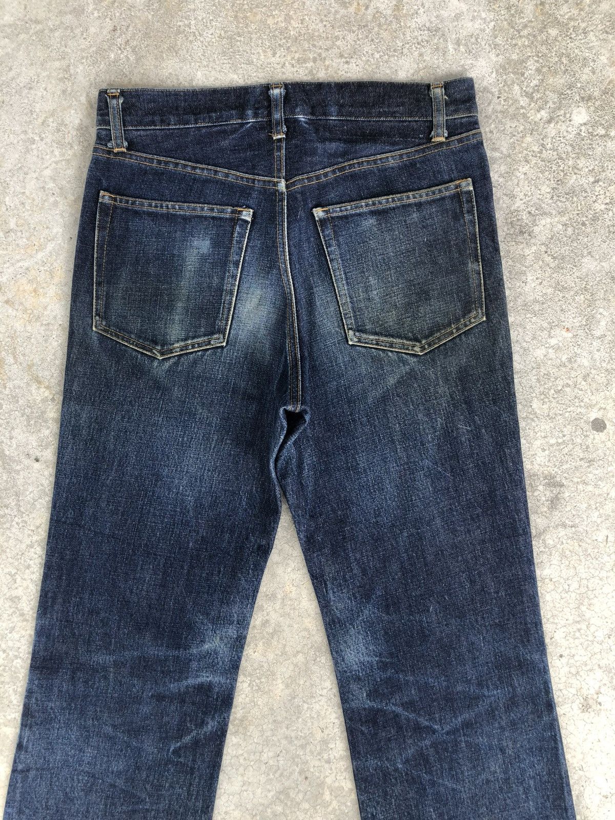 Yohji Yamamoto Ined Homme Flared Jeans Distressed Jeans Size US 30 / EU 46 - 10 Thumbnail
