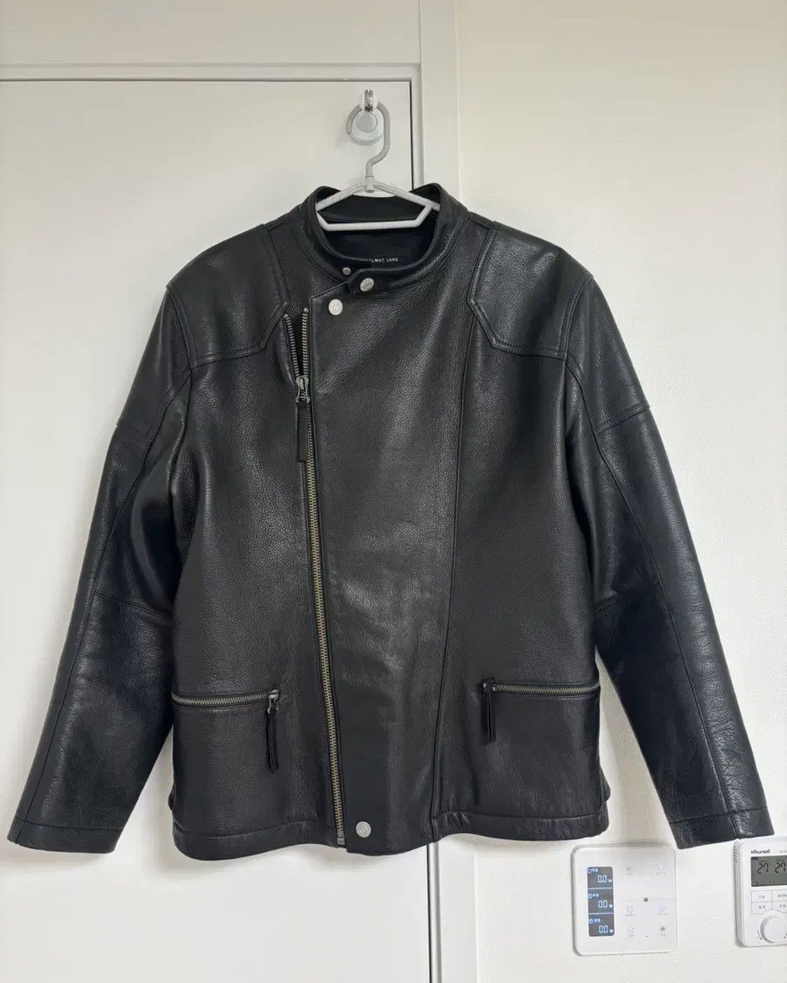 Helmut Lang Helmut Lang Asymmetry Leather Jacket Size US L / EU 52-54 / 3 - 1 Thumbnail