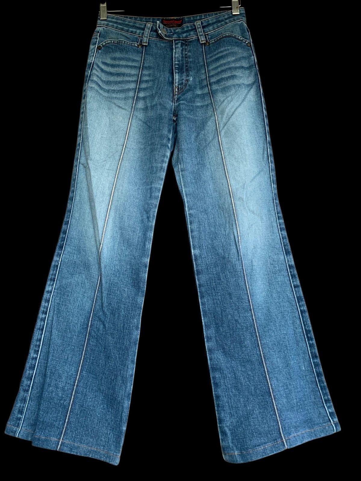 Japanese Brand Sweet Camel Jeans Flare Cut Size 28" / US 6 / IT 42 - 1 Thumbnail