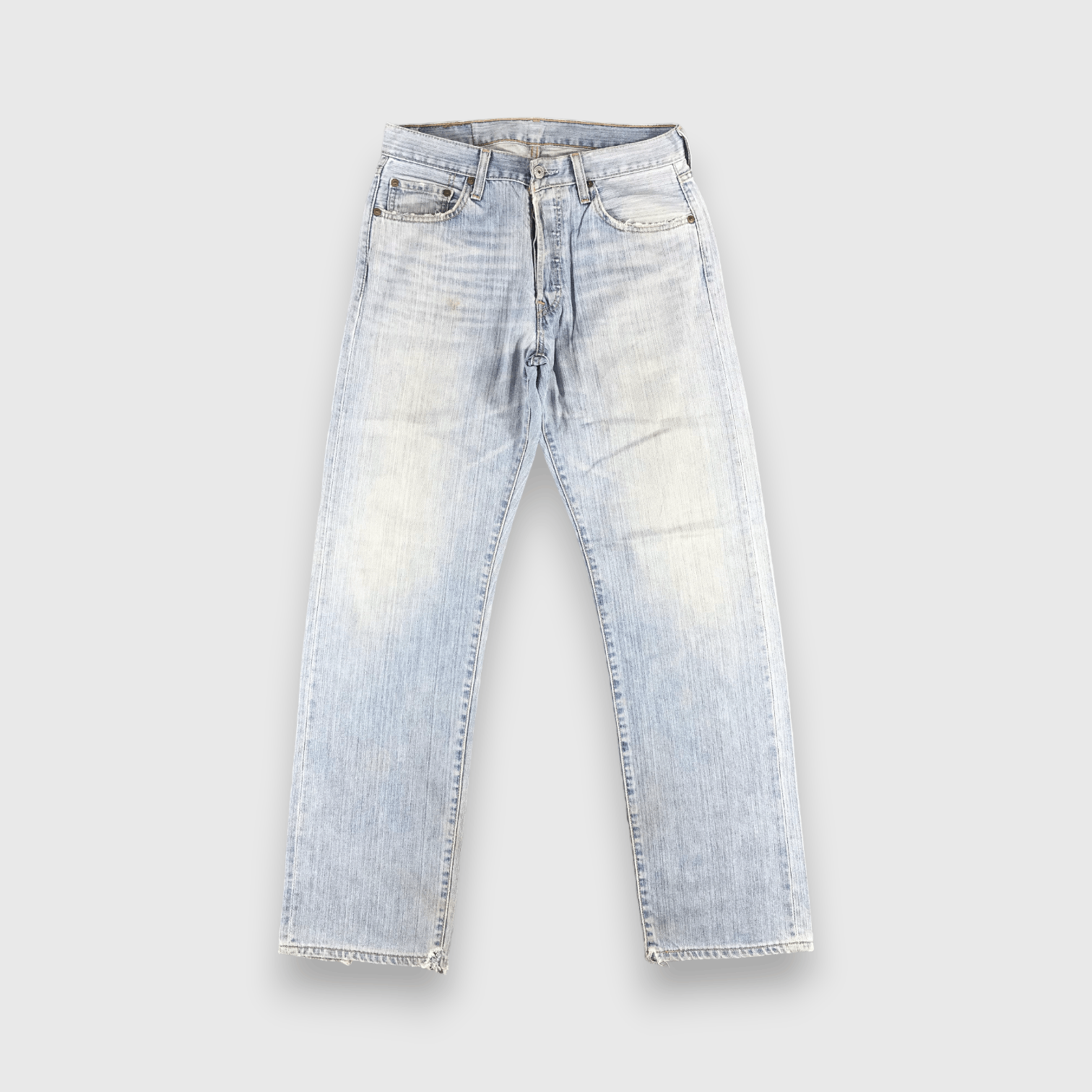 Levi's Vintage 90s Light Wash Levis 501 Jeans-J1908 Size US 31 - 1 Thumbnail