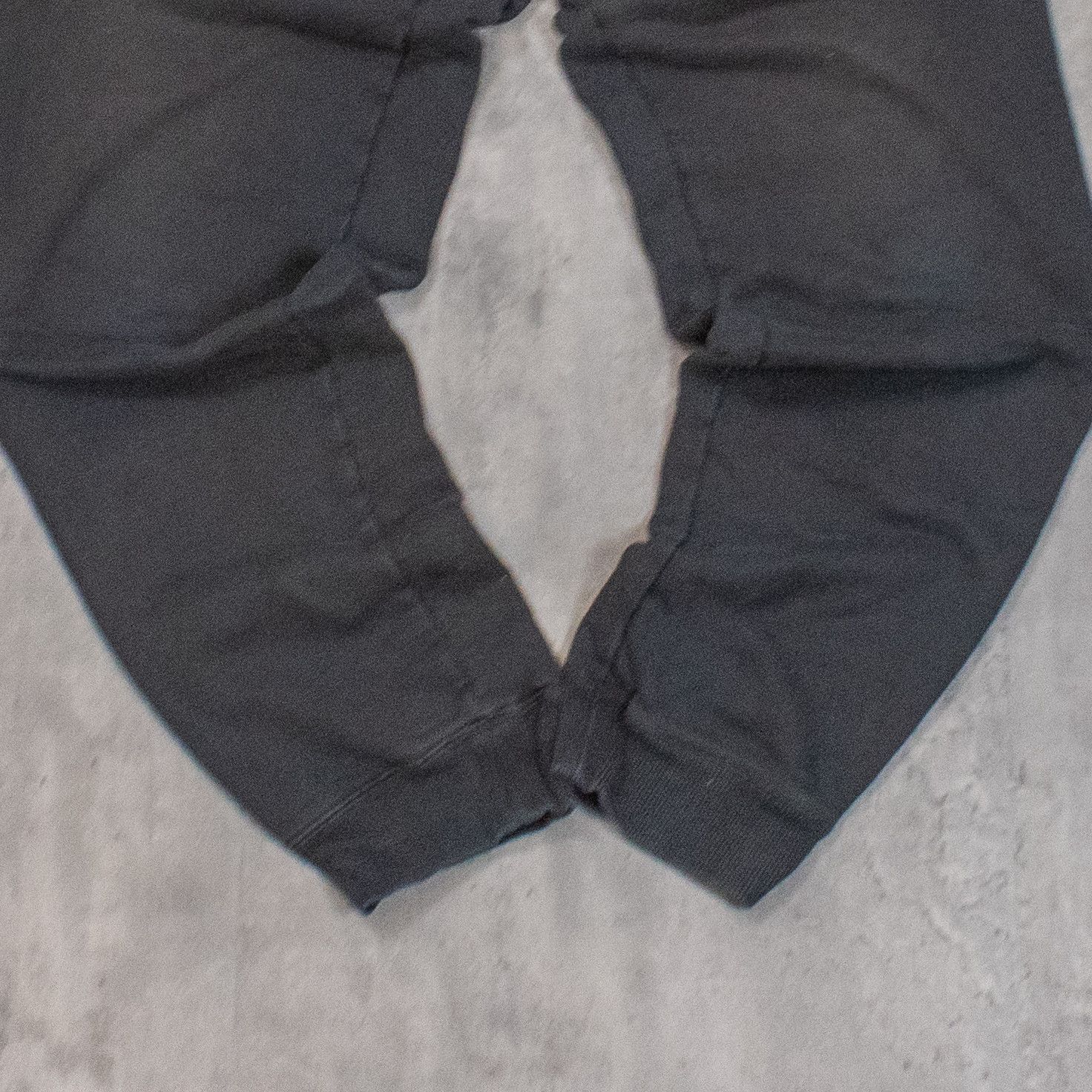 Nike Y2K 00's Nike Black Fleece Baggy Black Cuff Sweat Pant's Size US 30 / EU 46 - 3 Thumbnail