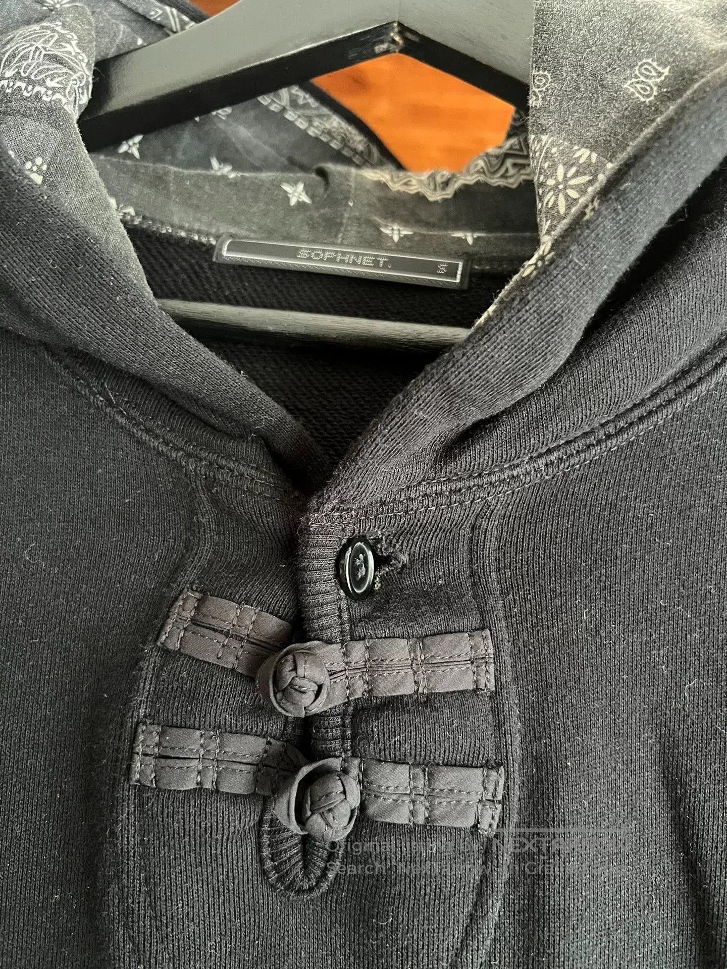 Sophnet. Sophnet Black Paisley Chinese Knot Hoodie. Size US S / EU 44-46 / 1 - 6 Thumbnail