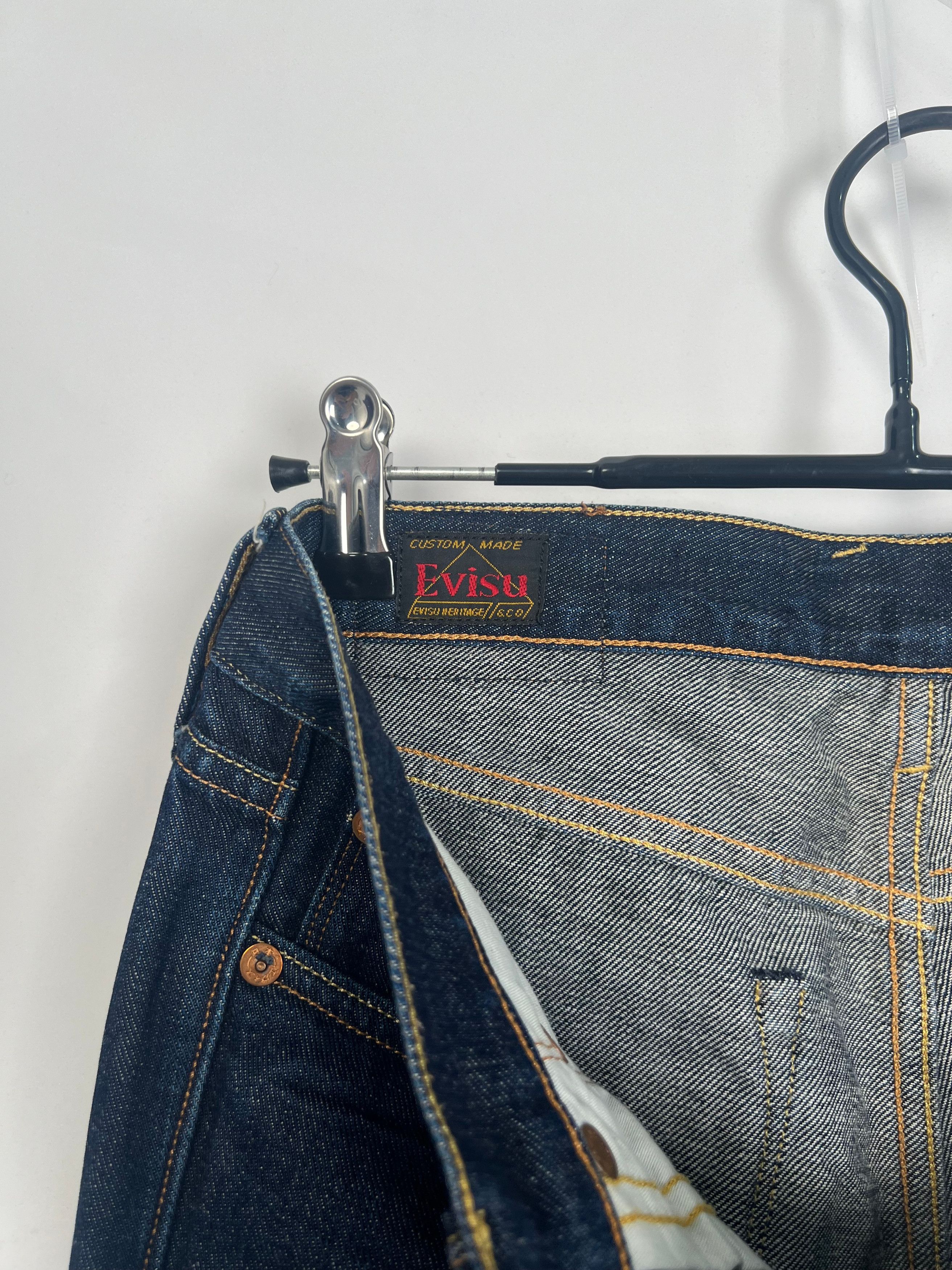 Evisu Evisu Daicock Print Light Wash Jeans Size 27" / US 4 / IT 40 - 9 Thumbnail