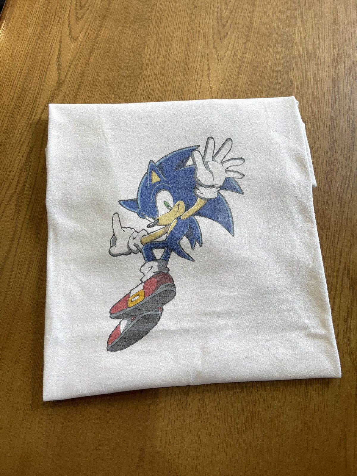 Sonic The Hedgedog 15 Anniversary Sega 2006 Promo T shirt