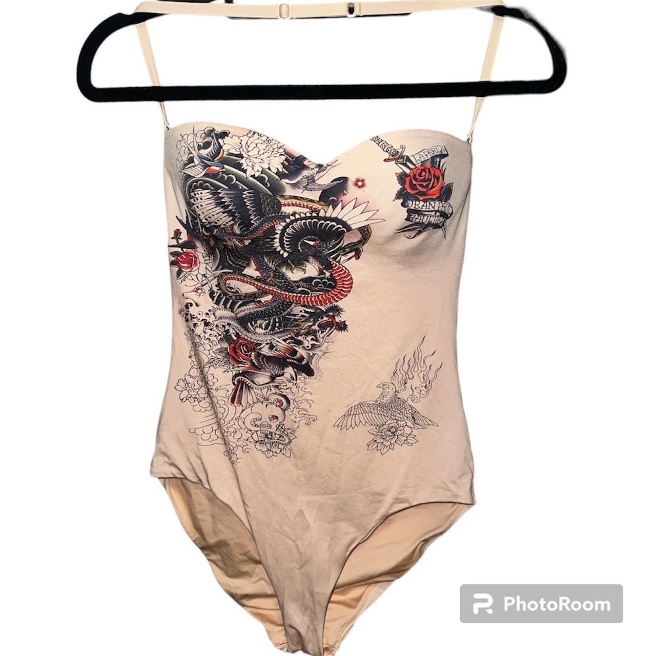 Jean Paul Gaultier 🔥La Perla x Jean Paul Gaultier 🐲🐉 Size L / US 10 / IT 46 - 1 Thumbnail