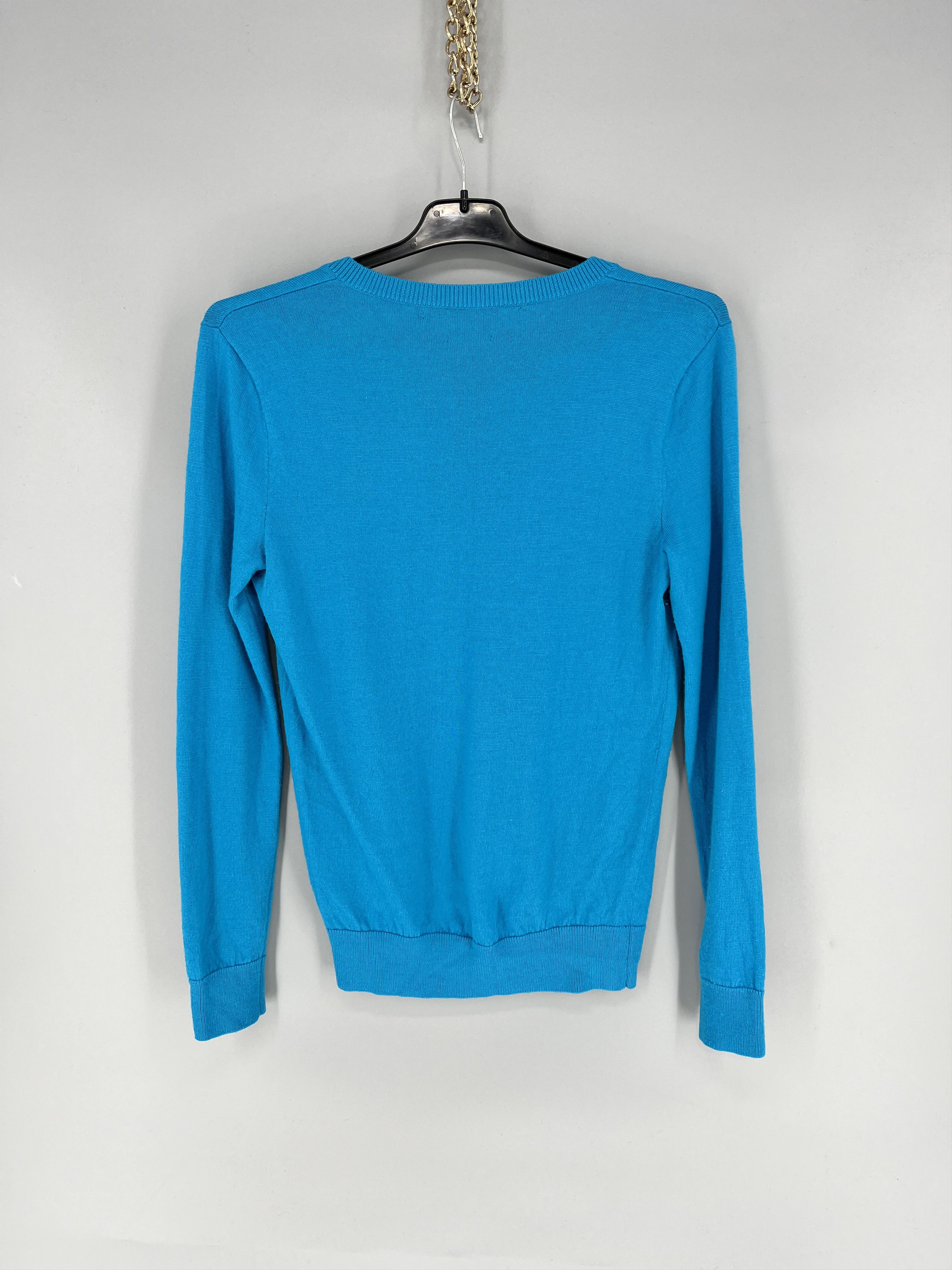 Polo Ralph Lauren Vintage Polo Ralph Lauren V-neck Knit Sweater Jumper Size M / US 6-8 / IT 42-44 - 10 Thumbnail