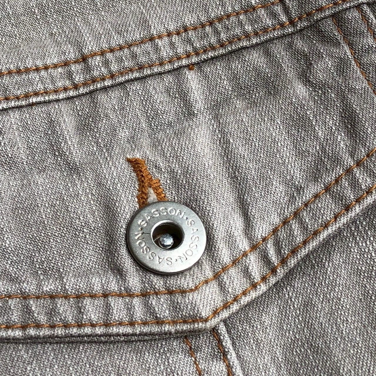 Designer Vintage Sasson New York Paris Denim Jackets Size M / US 6-8 / IT 42-44 - 6 Thumbnail