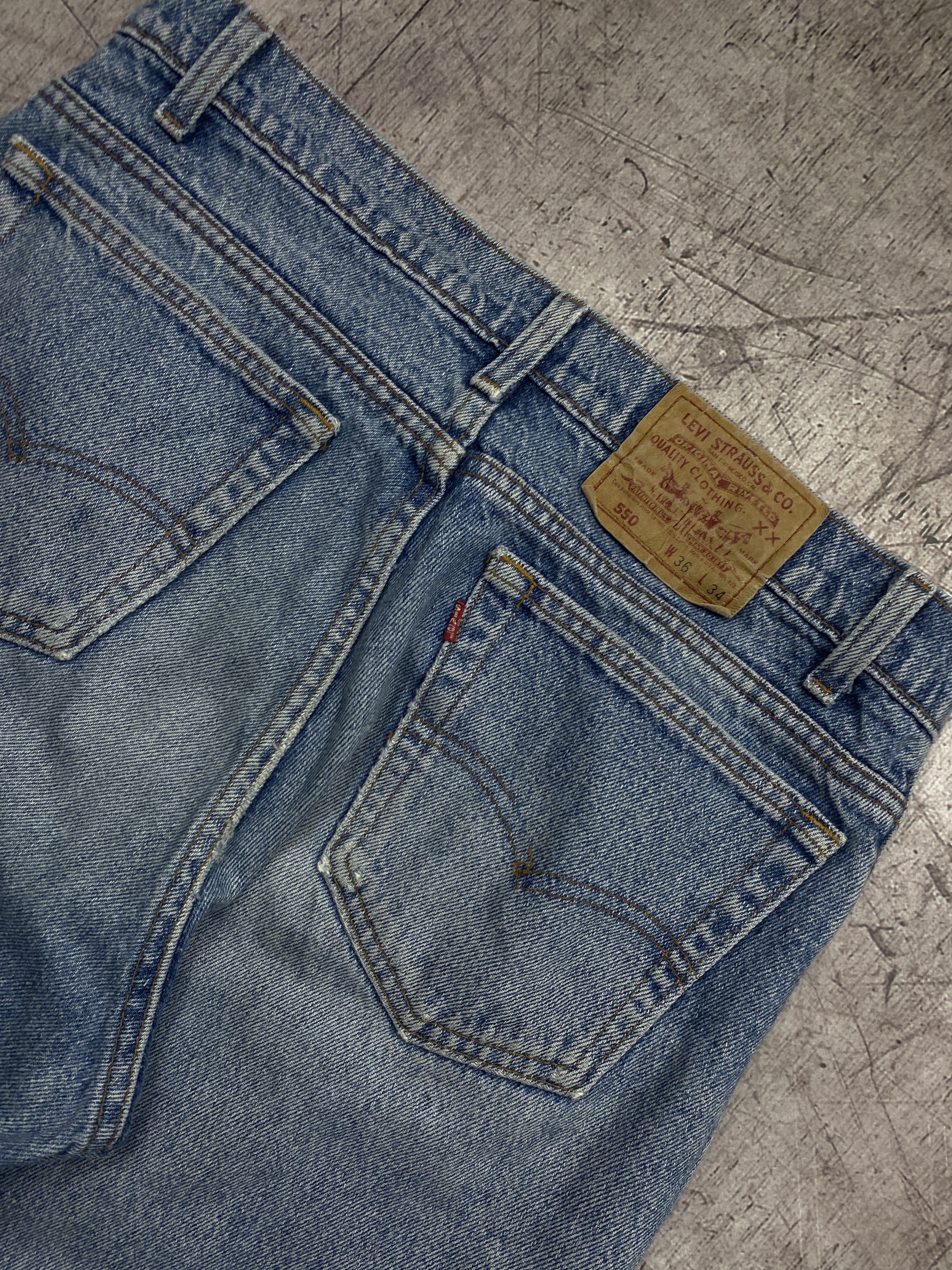 Levi's Levi's 550 Vintage 90s Jeans denim pants Made In Usa Size US 36 / EU 52 - 2 Thumbnail