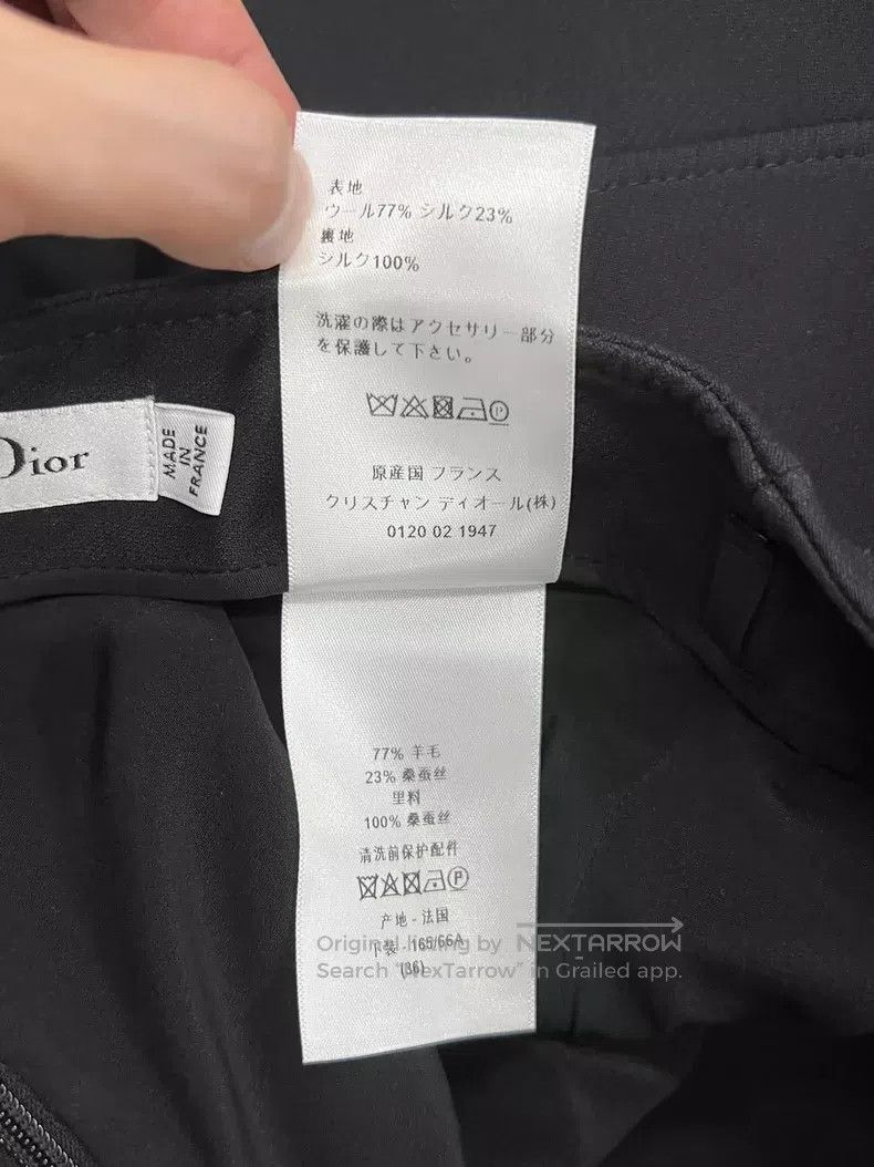 Dior Dior Wool and silk CD skirt Size 42" / US 20 - 6 Thumbnail