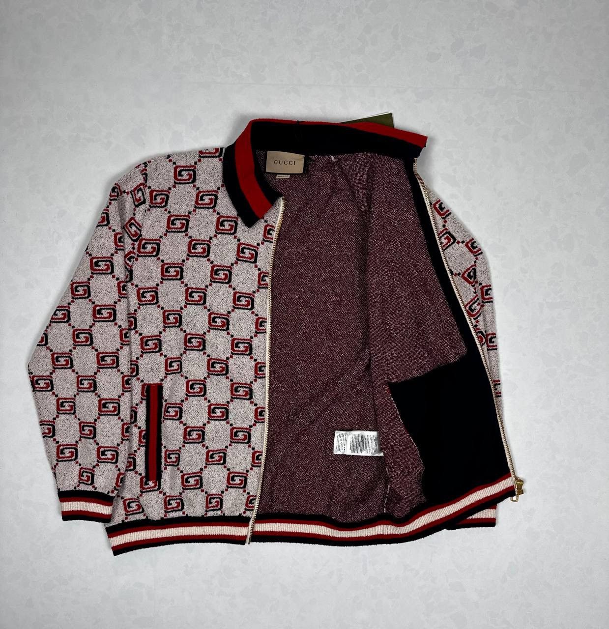 Gucci Gucci GG Monogram Zip Sweater Size US M / EU 48-50 / 2 - 3 Thumbnail