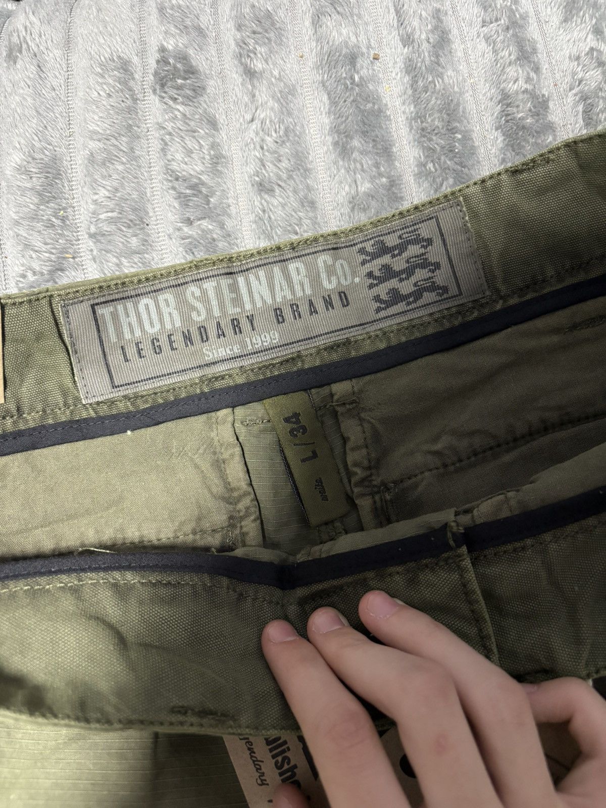 Other Thor Steinar Cargo Pants Khaki Size L Size US 34 / EU 50 - 4 Thumbnail