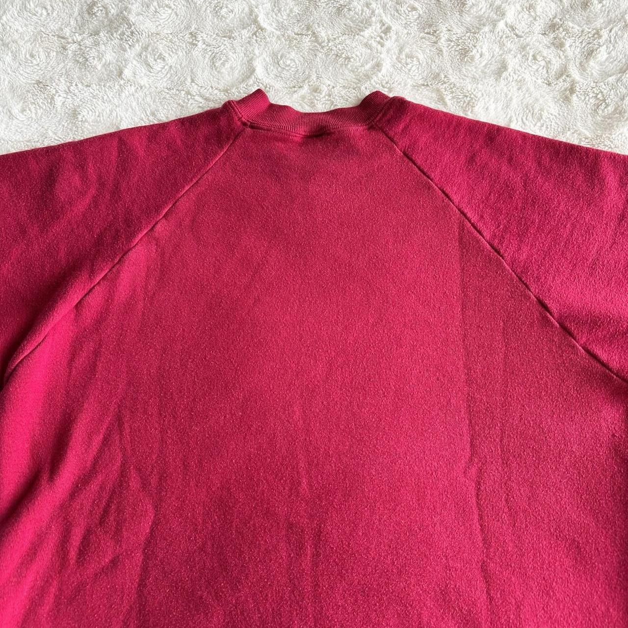 Jerzees Vintage Jerzees Sweatshirt Crewneck Mens XL Red Blank 80s LS Size US XL / EU 56 / 4 - 6 Thumbnail