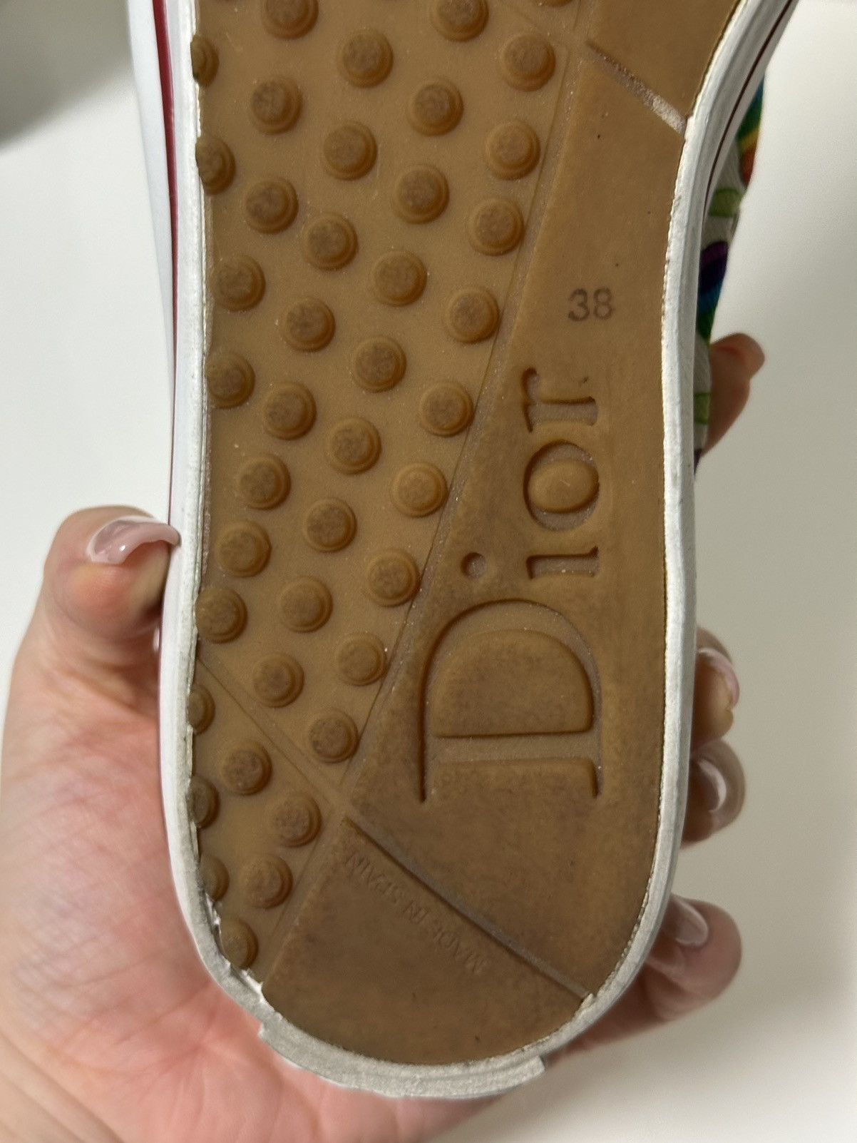 Dior CHRISTIAN DIOR S/S 2002 Pear Print Canvas Mule Sneakers Size US 8 / IT 38 - 8 Thumbnail