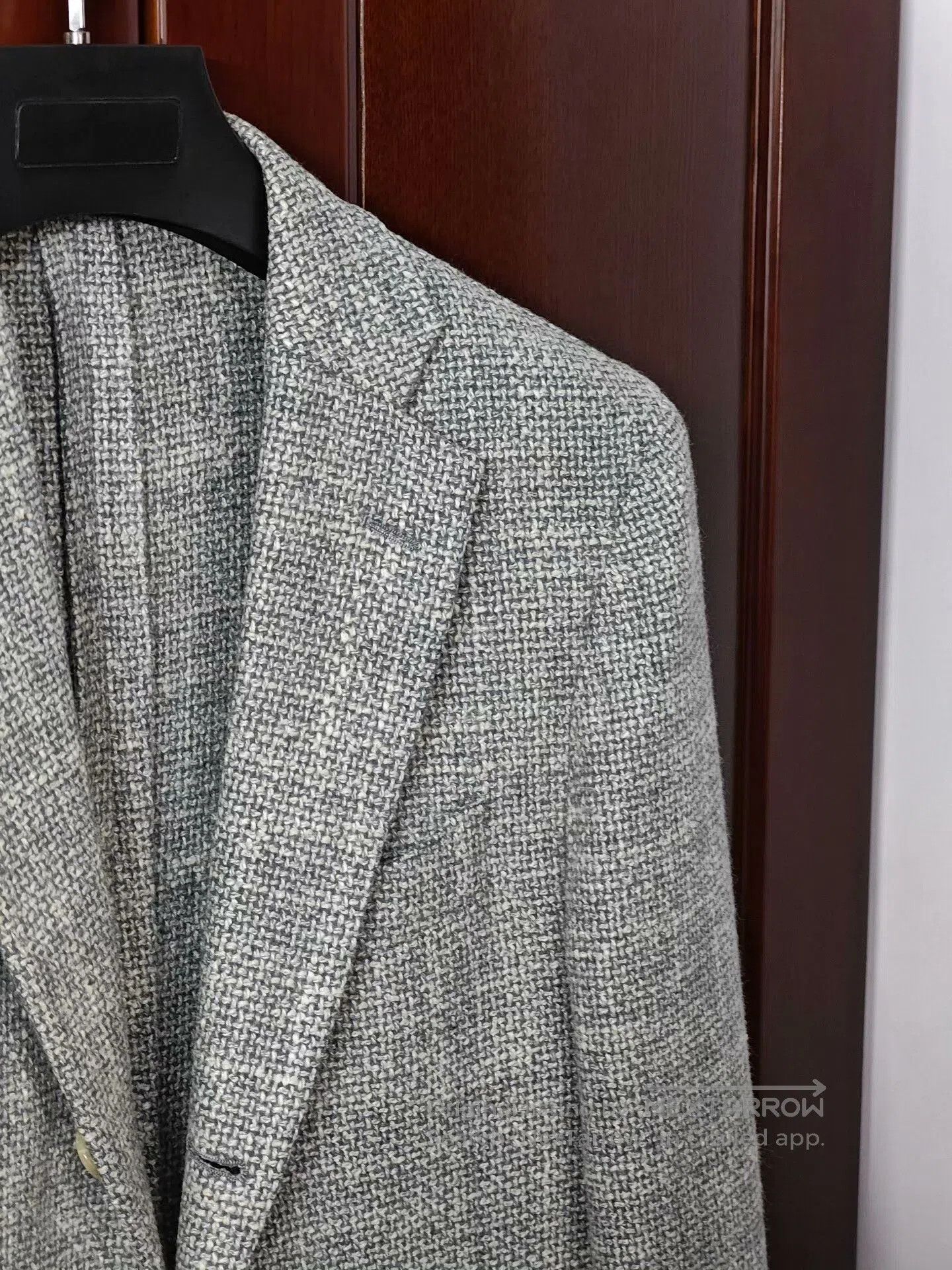 Japanese Brand Custom Gray Wool Silk Blend Suit. Size US S / EU 44-46 / 1 - 2 Thumbnail