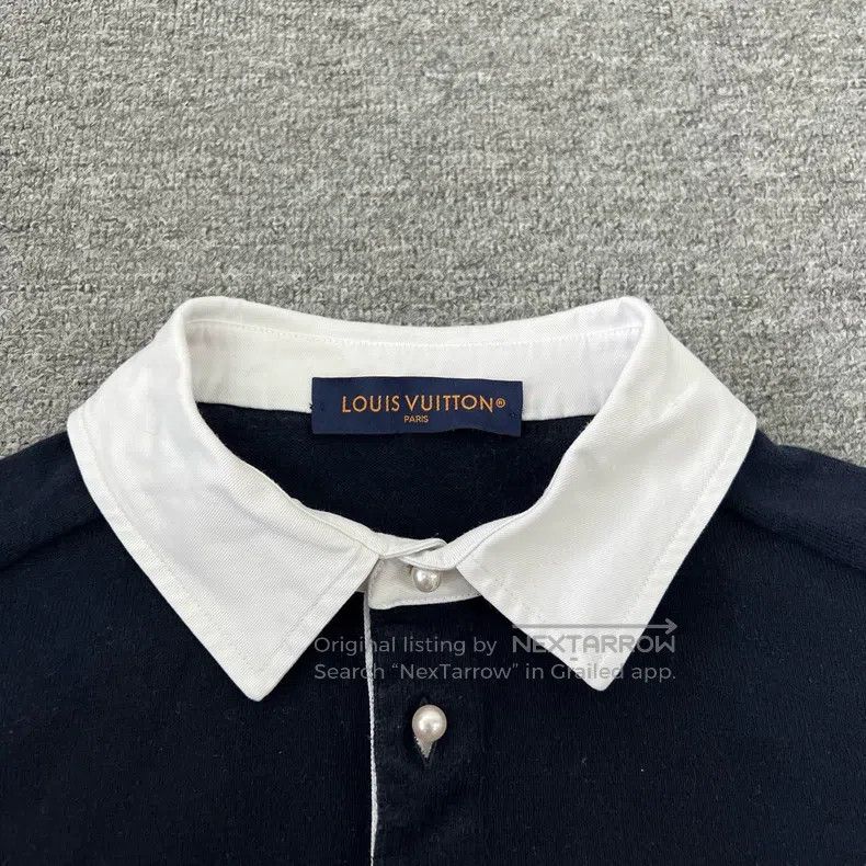 Louis Vuitton Louis Vuitton Fei-Dong pearl button knit Polo shirt Size US XS / EU 42 / 0 - 5 Thumbnail