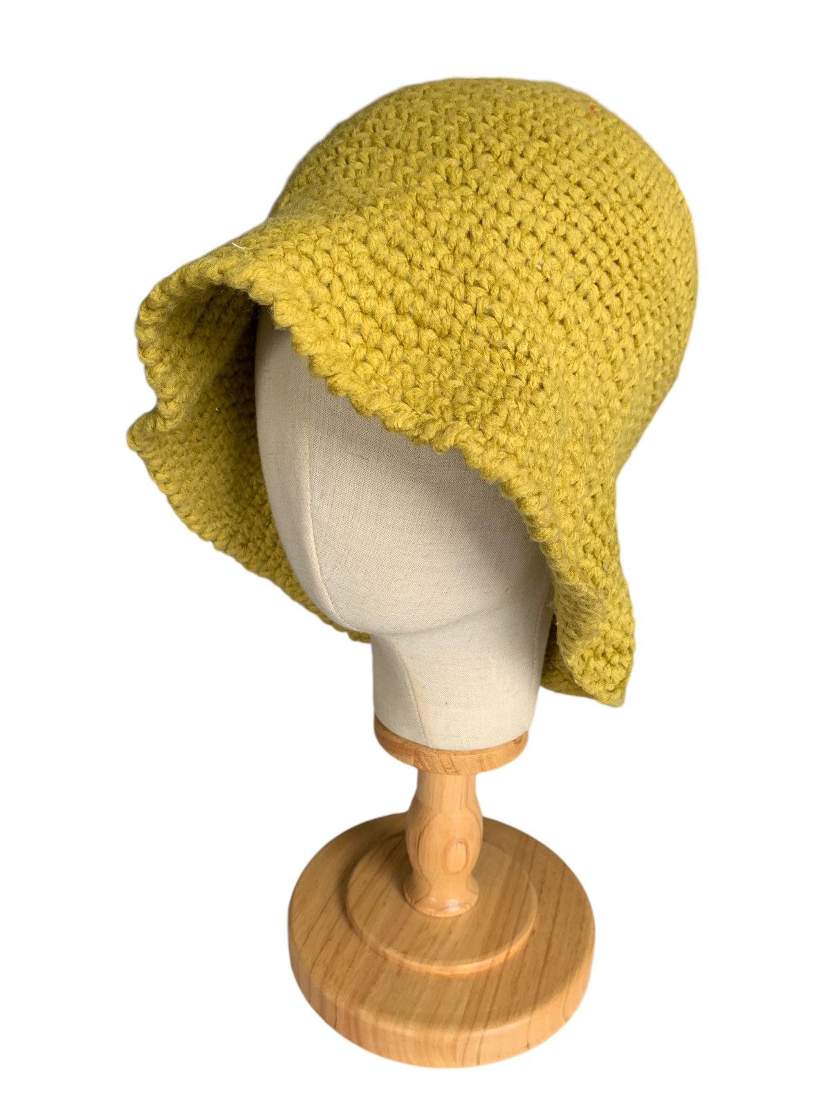 Japanese Brand × Kapital × Vintage Hippies style Knitted Crochet Bucket Hats Size ONE SIZE - 1 Thumbnail