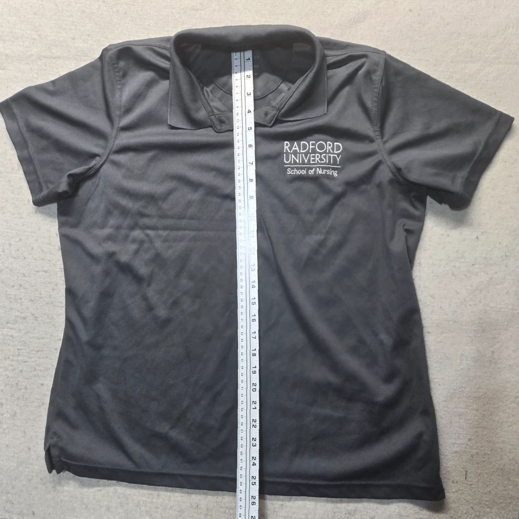 Vintage VINTAGE Radford University Highlanders Polo Shirt Women's 2XL Short Sleeve Gray Shirt College Apparel Womens 2XL Virginia Size XXL / US 16-18 / IT 52-54 - 6 Thumbnail