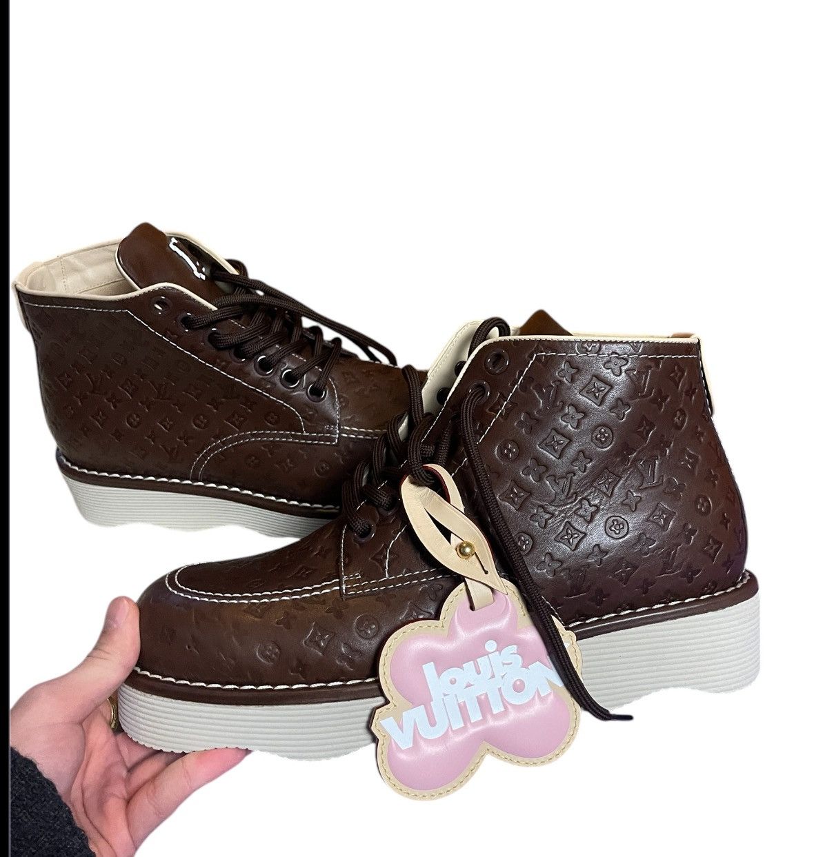 Louis Vuitton Louis Vuitton X Pharrell Williams Monogram Boots Size US 10 / EU 43 - 2 Thumbnail