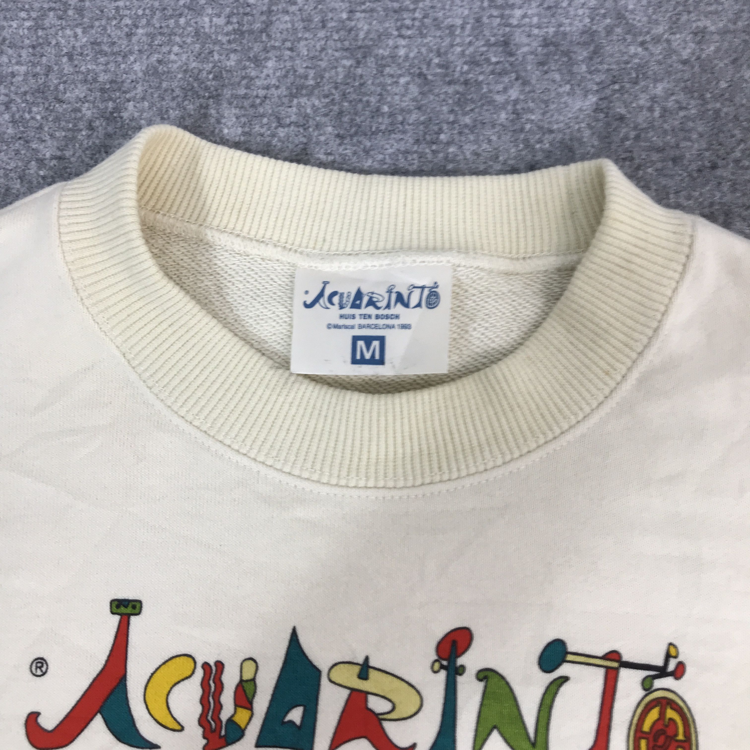 Vintage Vintage acuarinto huis ten bosch design Art Sweatshirt Size US M / EU 48-50 / 2 - 8 Thumbnail