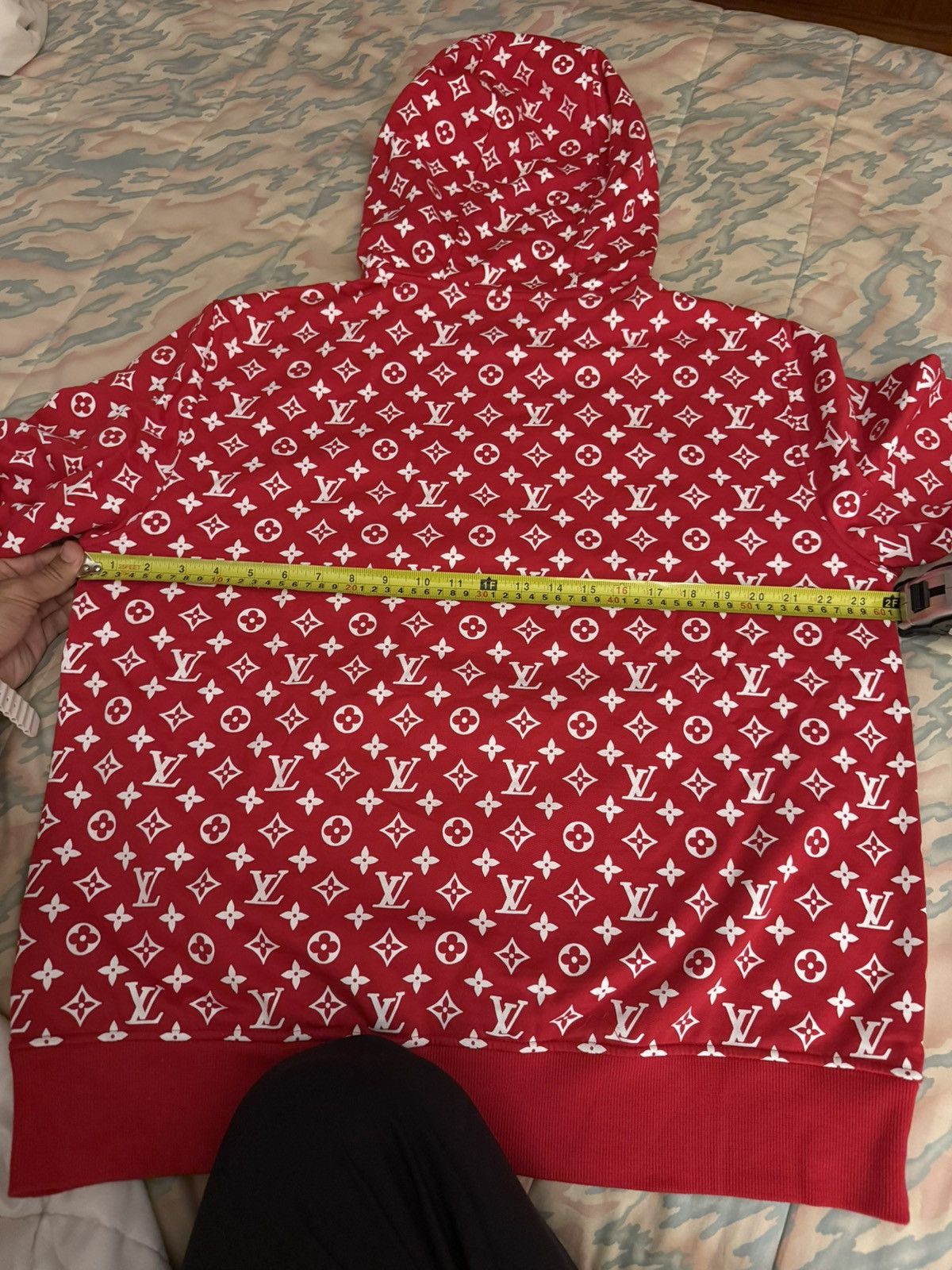 Louis Vuitton × Supreme Supreme x Louis Vuitton Box Logo Hooded Sweatshirt Size US XXL / EU 58 / 5 - 17 Thumbnail