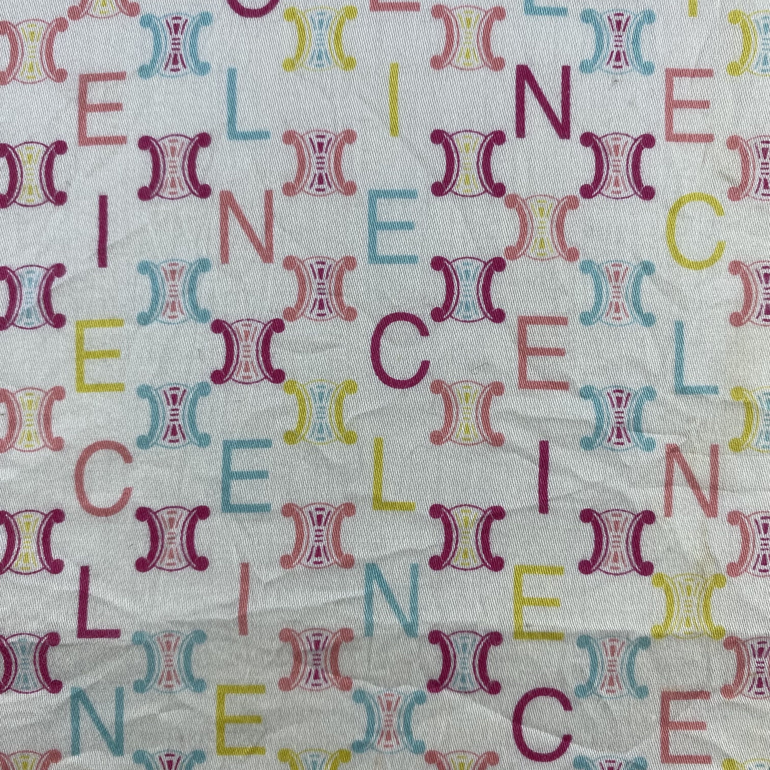 Celine × Vintage Celine Bandana/ Handkerchief / Neckerchief Size ONE SIZE - 4 Thumbnail