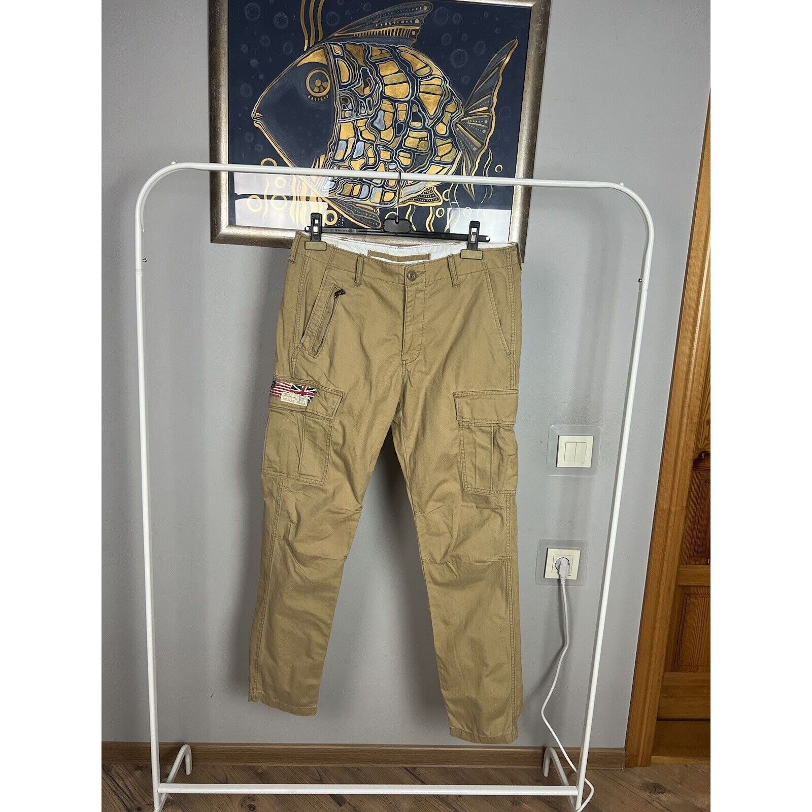 Denim & Supply Ralph Lauren Ralph Lauren Denim&Supply US Flag Beige Cargo Multipocket Pa Size US 32 / EU 48 - 6 Thumbnail