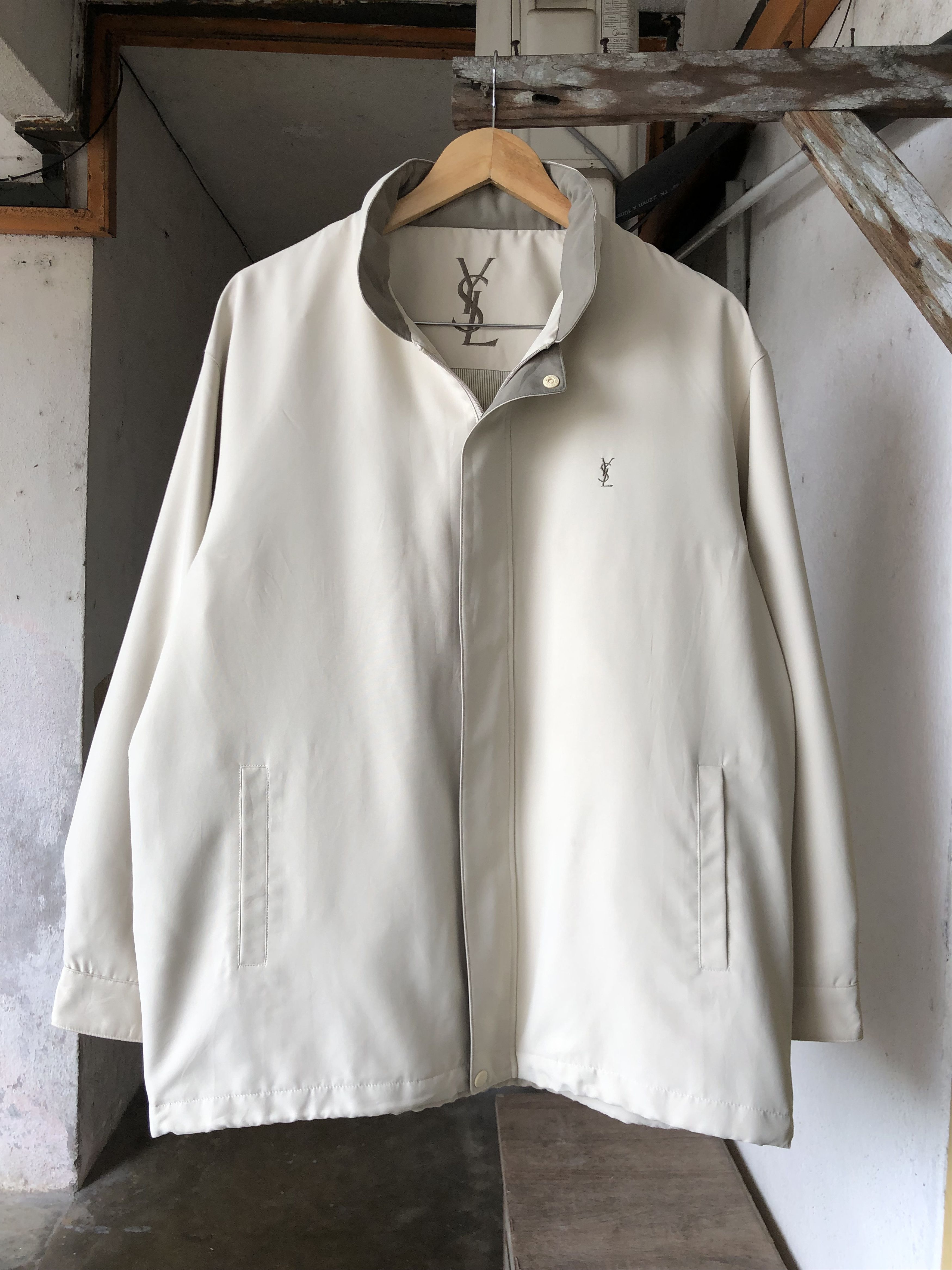 Yves Saint Laurent Nice🔥 Yves Saint Laurent Pour Homme Light Jacket Size US XL / EU 56 / 4 - 1 Thumbnail