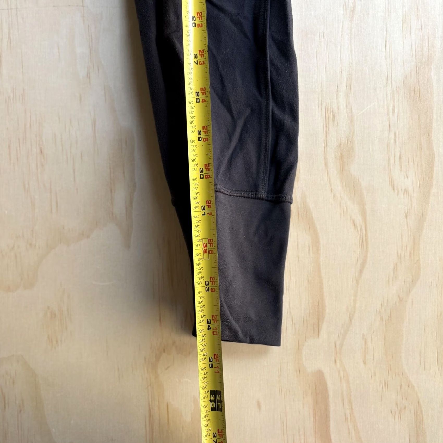 Lululemon Lululemon Leggings Womens XS Black High Rise Jogger Pockets Yoga Athletic Gym Size 26" / US 2 / IT 38 - 6 Thumbnail