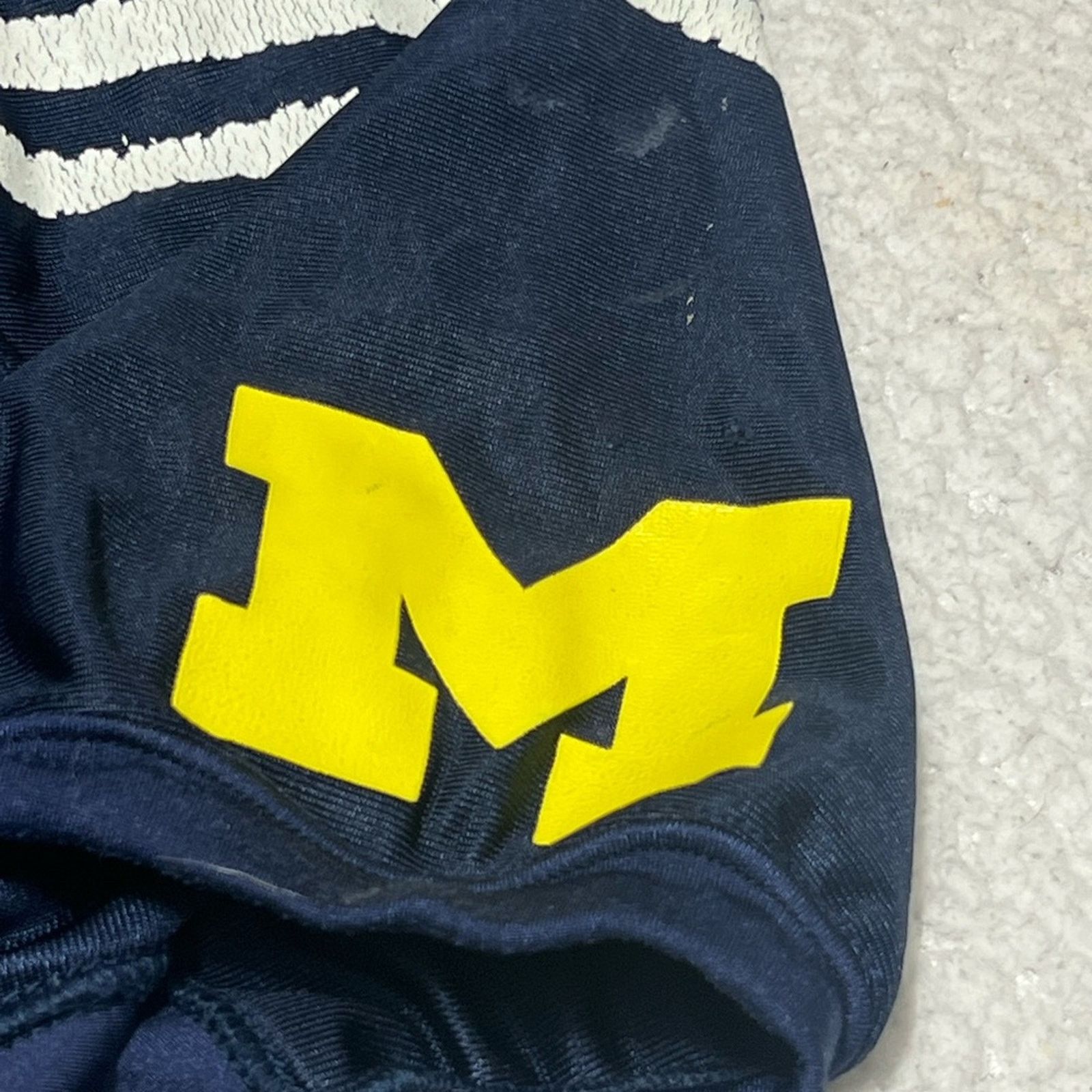 Adidas Michigan Wolverines De’Veon Smith Practice Used Jersey RARE Size US L / EU 52-54 / 3 - 5 Thumbnail