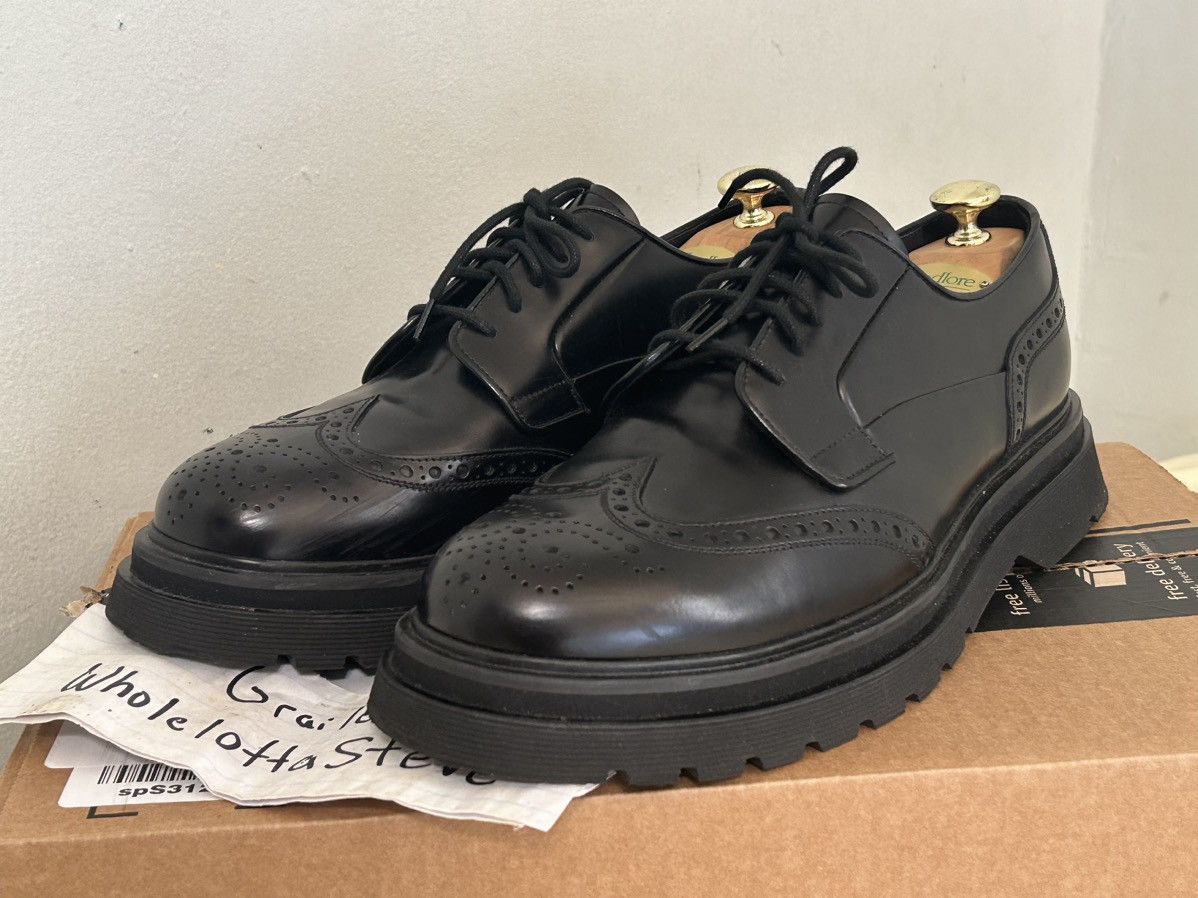 Prada *LAST DROP* Prada Spazzolato FW19 Chunky Derby | Grailed