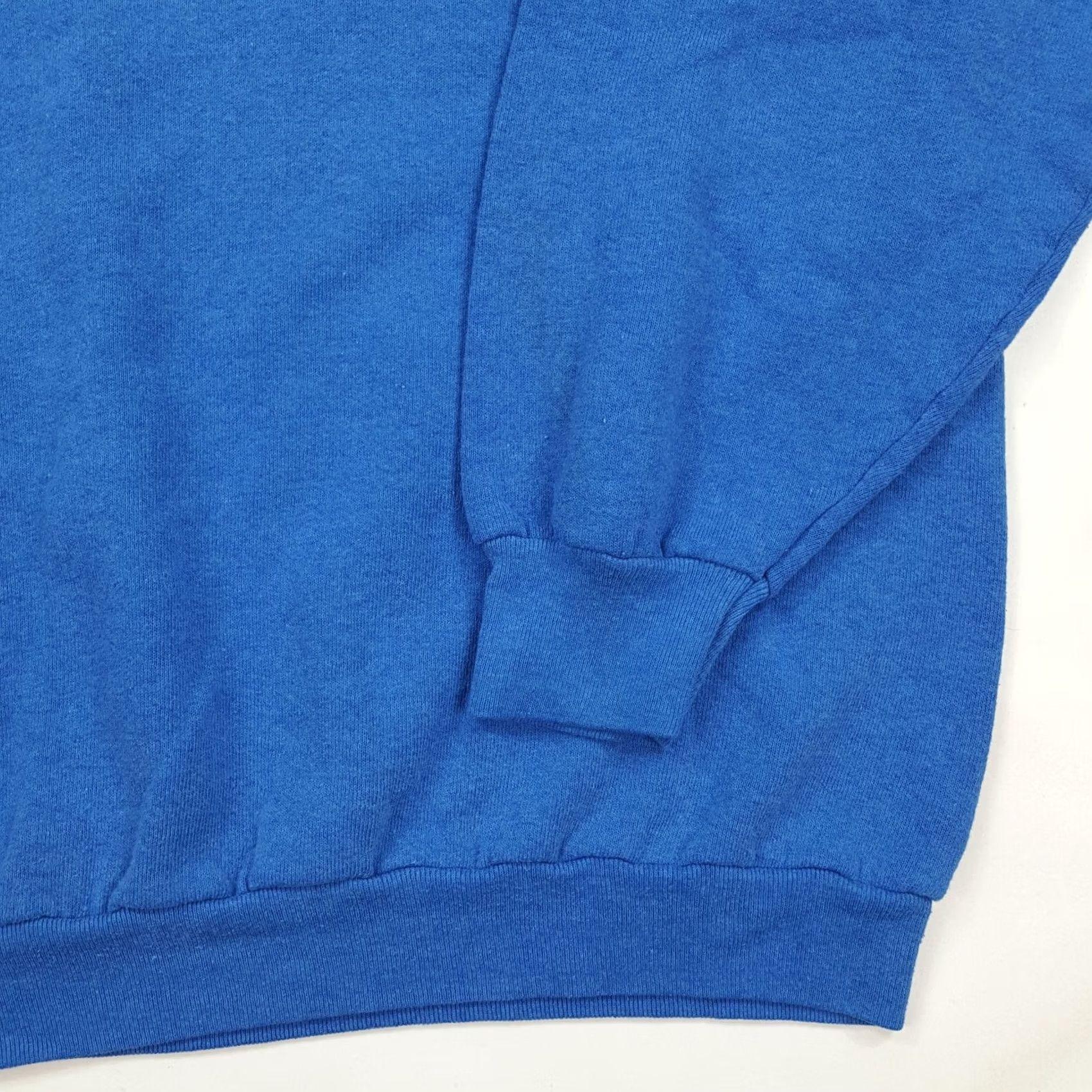 Fruit Of The Loom VINTAGE Nike Shirt Adult XL Blue Raglan USA Made Pullover Crewneck Sweatshirt Size US XL / EU 56 / 4 - 3 Thumbnail