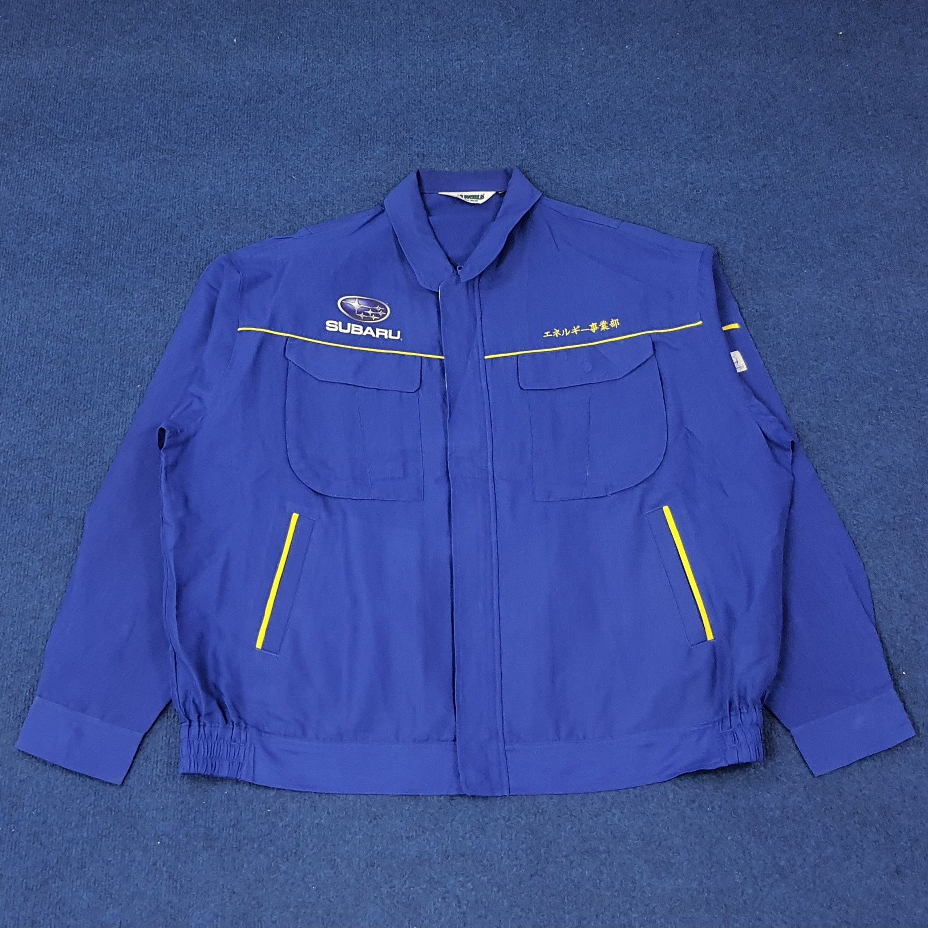 Japanese Brand × Vintage Vintage SUBARU Japan Racing Motorsports Jacket C220N9 Size US XXL / EU 58 / 5 - 3 Thumbnail