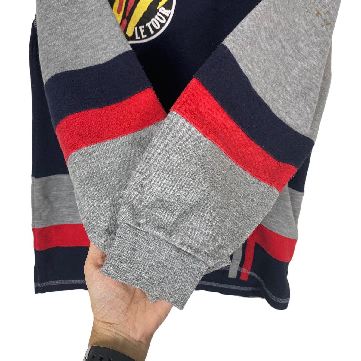 Japanese Brand Le Tour De France Big Logo Sweatshirt Size US M / EU 48-50 / 2 - 9 Thumbnail