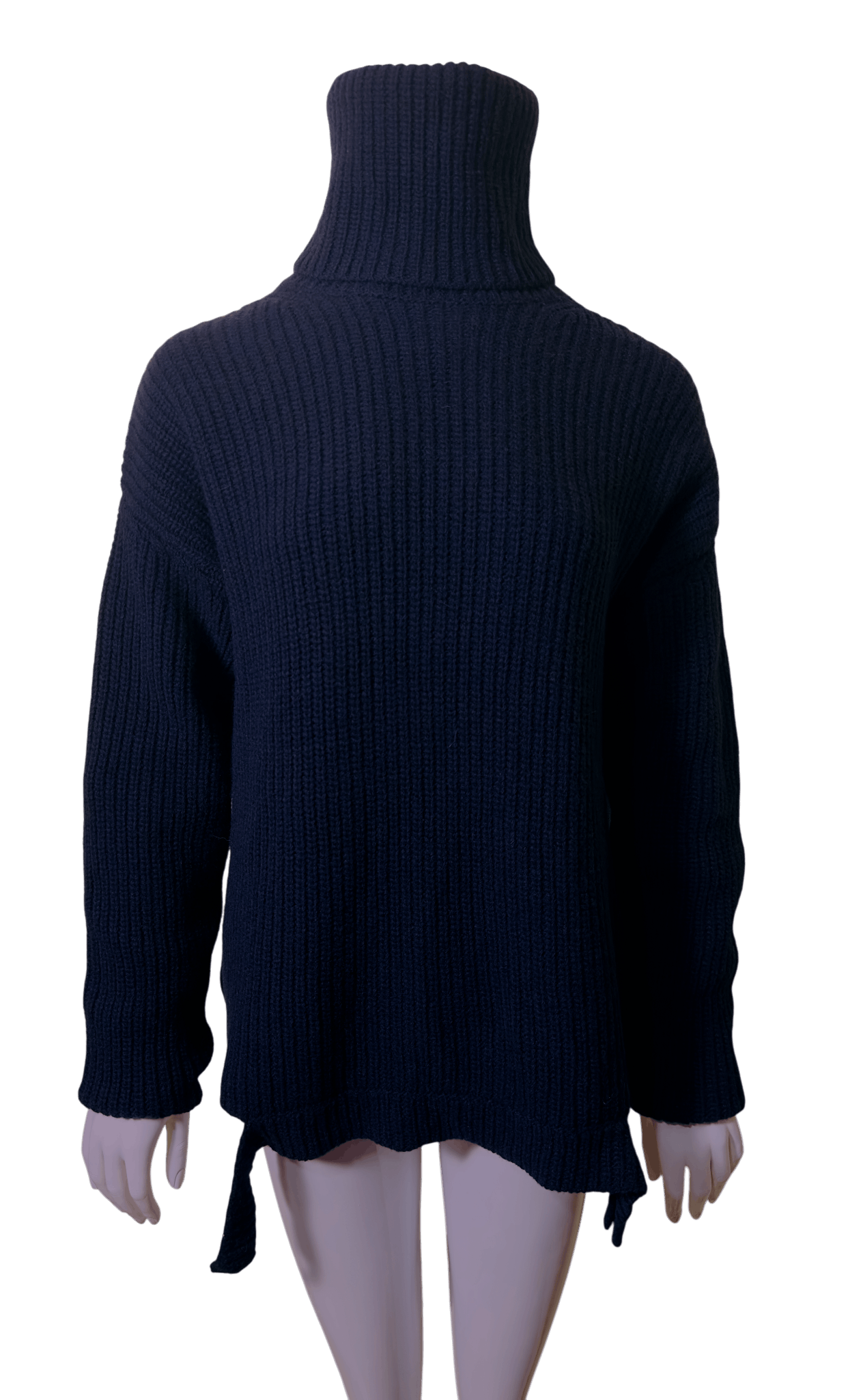 Other Iris & Ink Navy blue wool jumper high neck Size M / US 6-8 / IT 42-44 - 1 Thumbnail