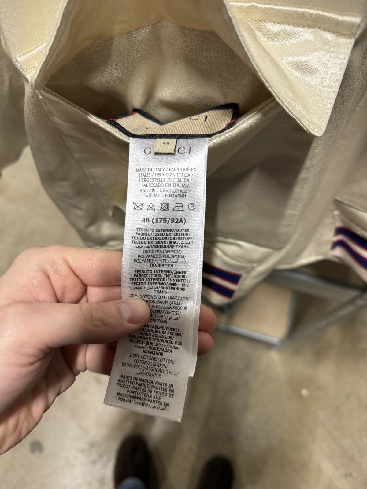 Gucci Gucci GG Reversible Varsity Jacket NEW 3200$ Size US M / EU 48-50 / 2 - 10 Thumbnail