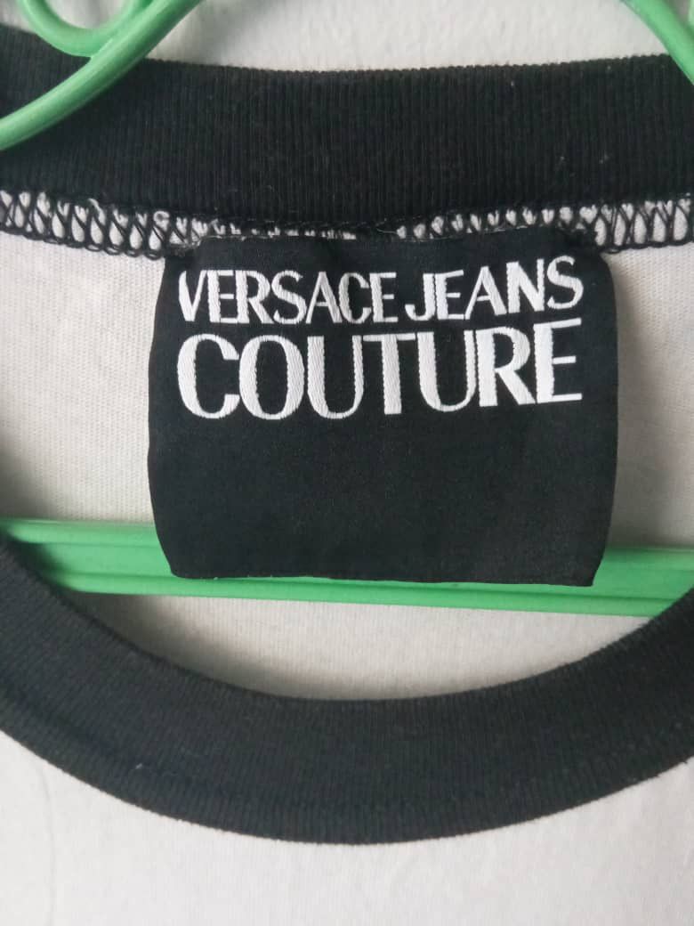 Versace Jeans Couture Versace Jeans Couture big logo luxury tee Size US L / EU 52-54 / 3 - 4 Thumbnail